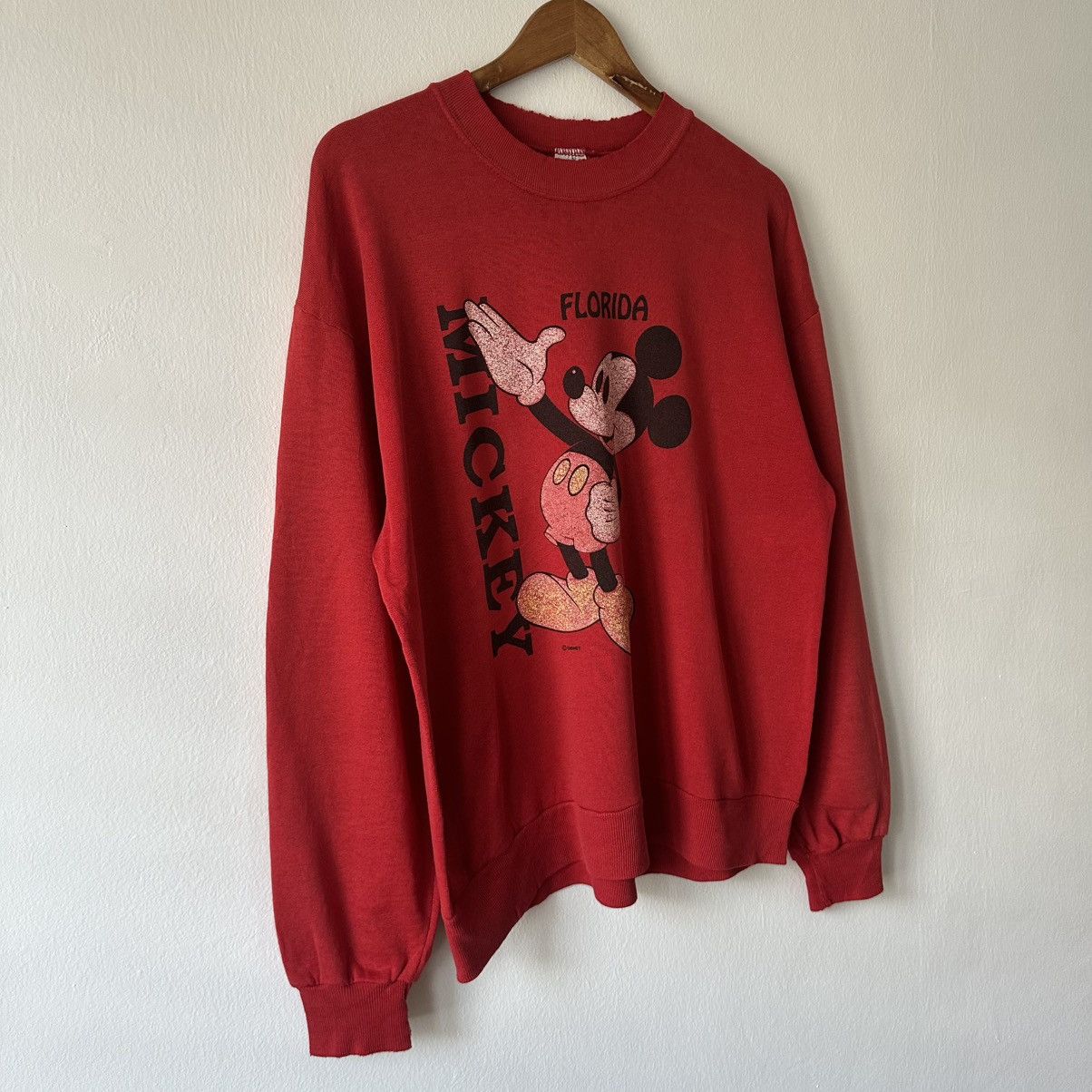 Mickey Mouse Vintage Mickey Mouse Velva Sheen Sweatshirt Size US L / EU 52-54 / 3 - 4 Thumbnail
