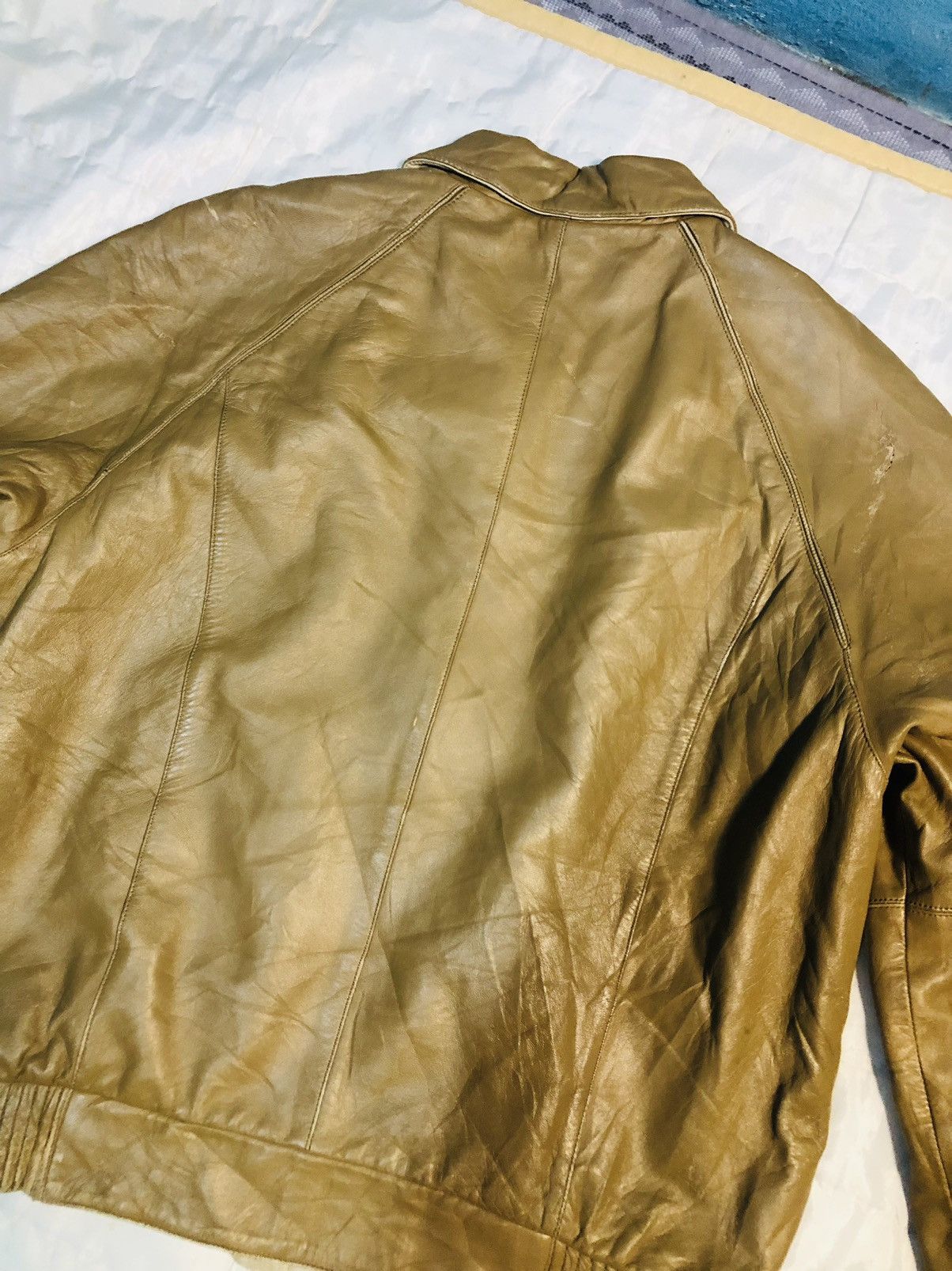 Balmain × Vintage Balmain Leather Jacket Zippered (11) Size US XXL / EU 58 / 5 - 15 Thumbnail