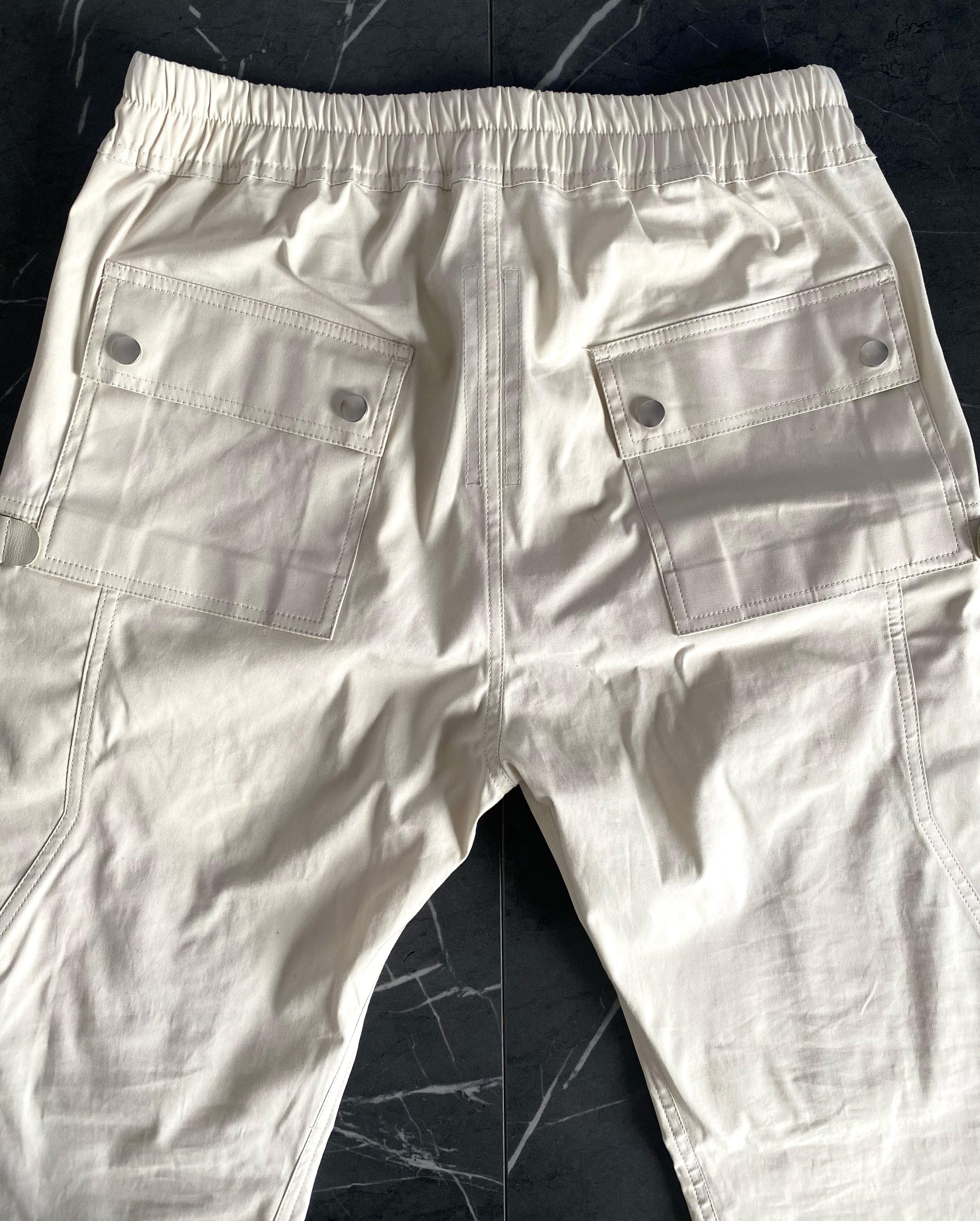 Rick Owens Rick Owens White Bauhaus Cargo Size US 32 / EU 48 - 7 Thumbnail