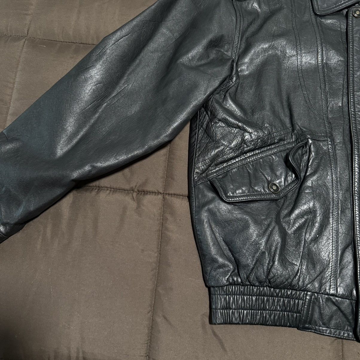 Vintage Viaggo Leather Jacket Size US M / EU 48-50 / 2 - 3 Thumbnail