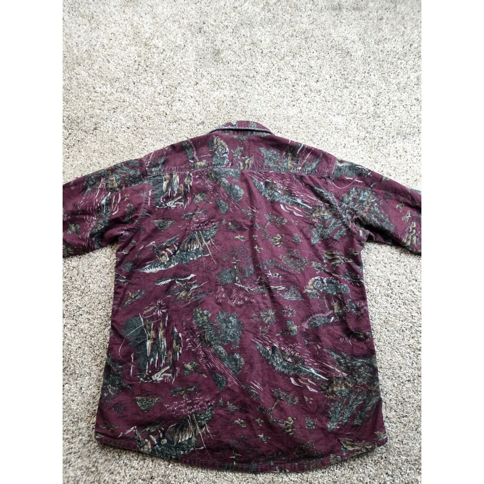 Vintage VINTAGE Cabela's Flannel Shirt Mens Large Pioneer Print Long Sleeve Outdoor USA Shirt Size US L / EU 52-54 / 3 - 6 Thumbnail