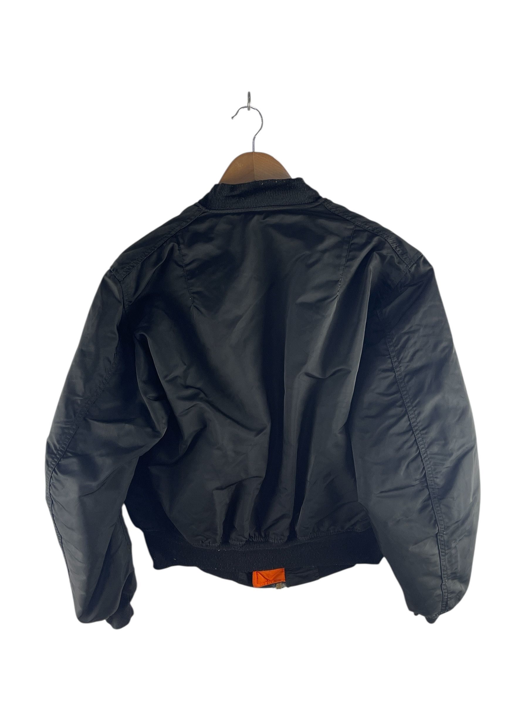 Alpha Industries Vintage Alpha MA-1 Military Style Flight Jacket Size US L / EU 52-54 / 3 - 2 Thumbnail