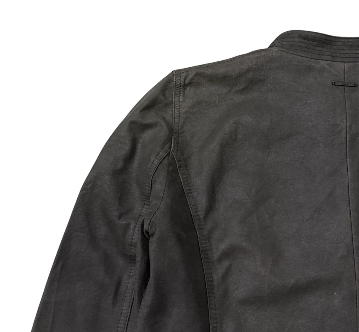 Diesel Black Gold Vintage Diesel Lamb Leather Avant Garde Inspired Jacket Size XS / US 0-2 / IT 36-38 - 16 Thumbnail