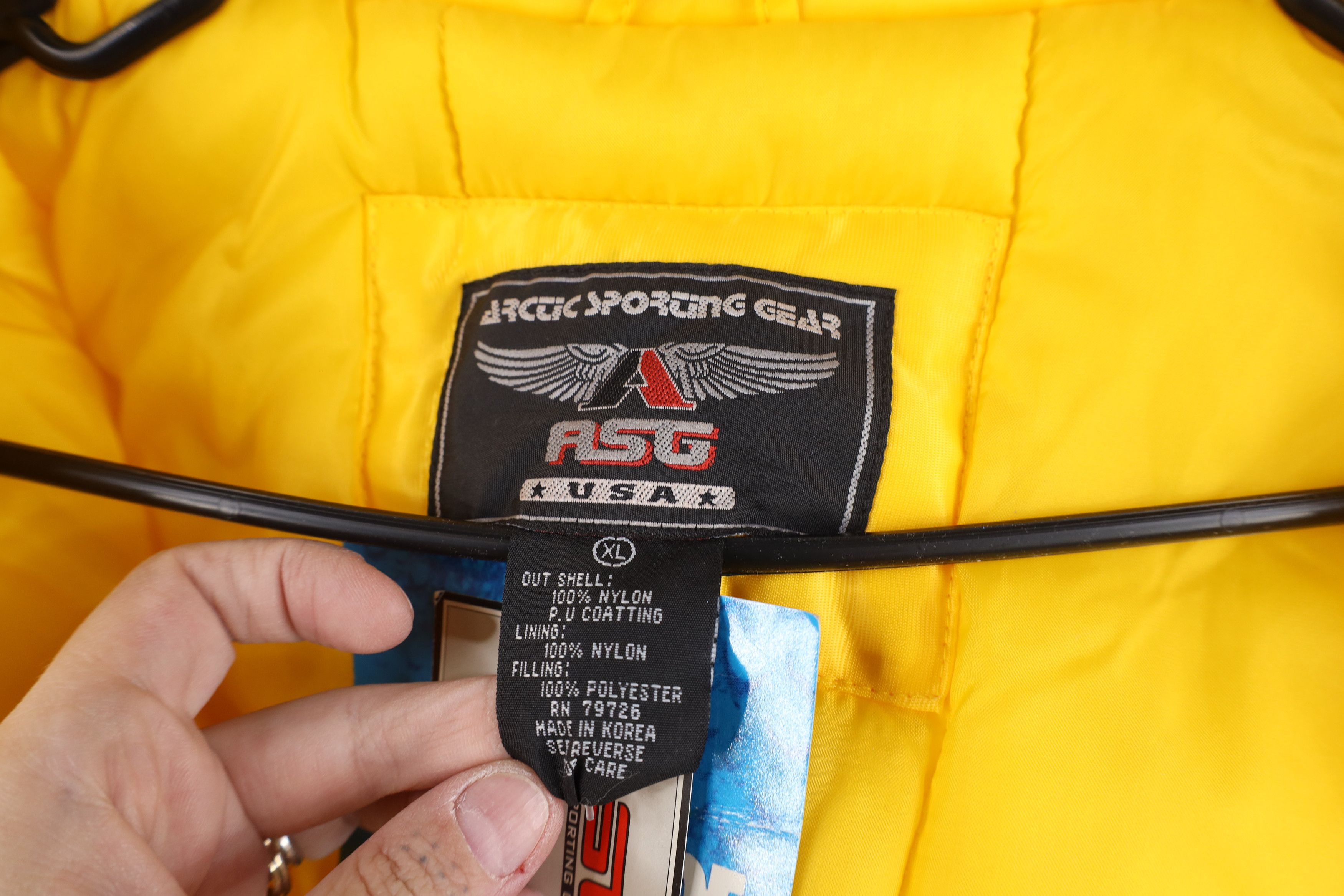 Vintage Deadstock Vintage Y2K 2000 Pit Crew Racing Puffer Jacket Size US XL / EU 56 / 4 - 12 Thumbnail