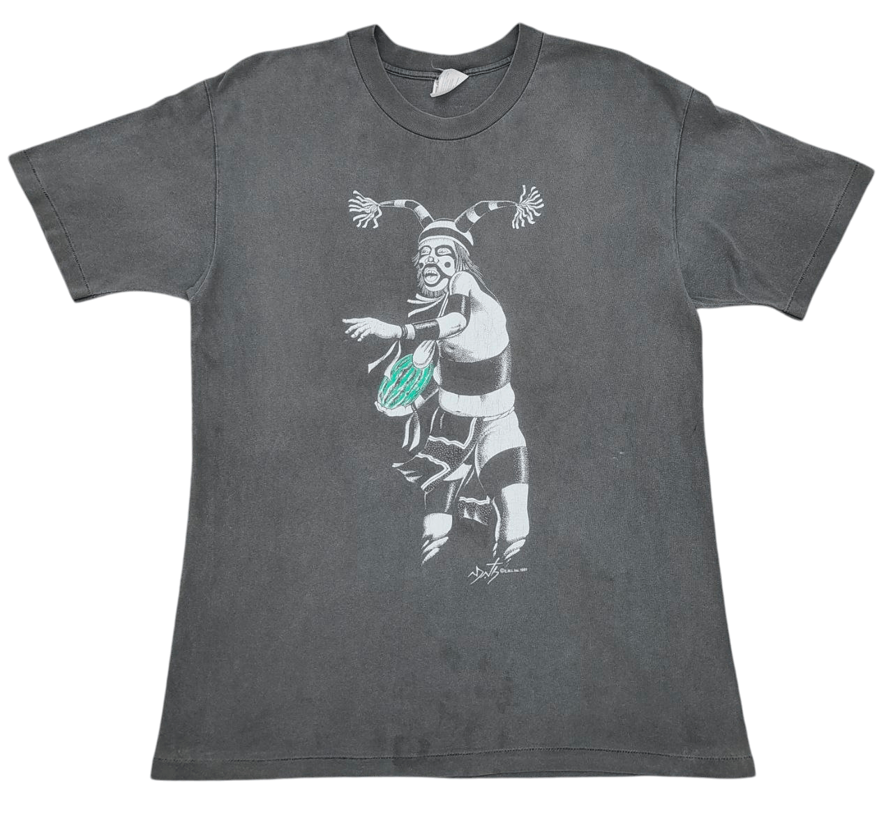 Vintage 1991 Vintage Artwork Faded T Size US L / EU 52-54 / 3 - 1 Thumbnail