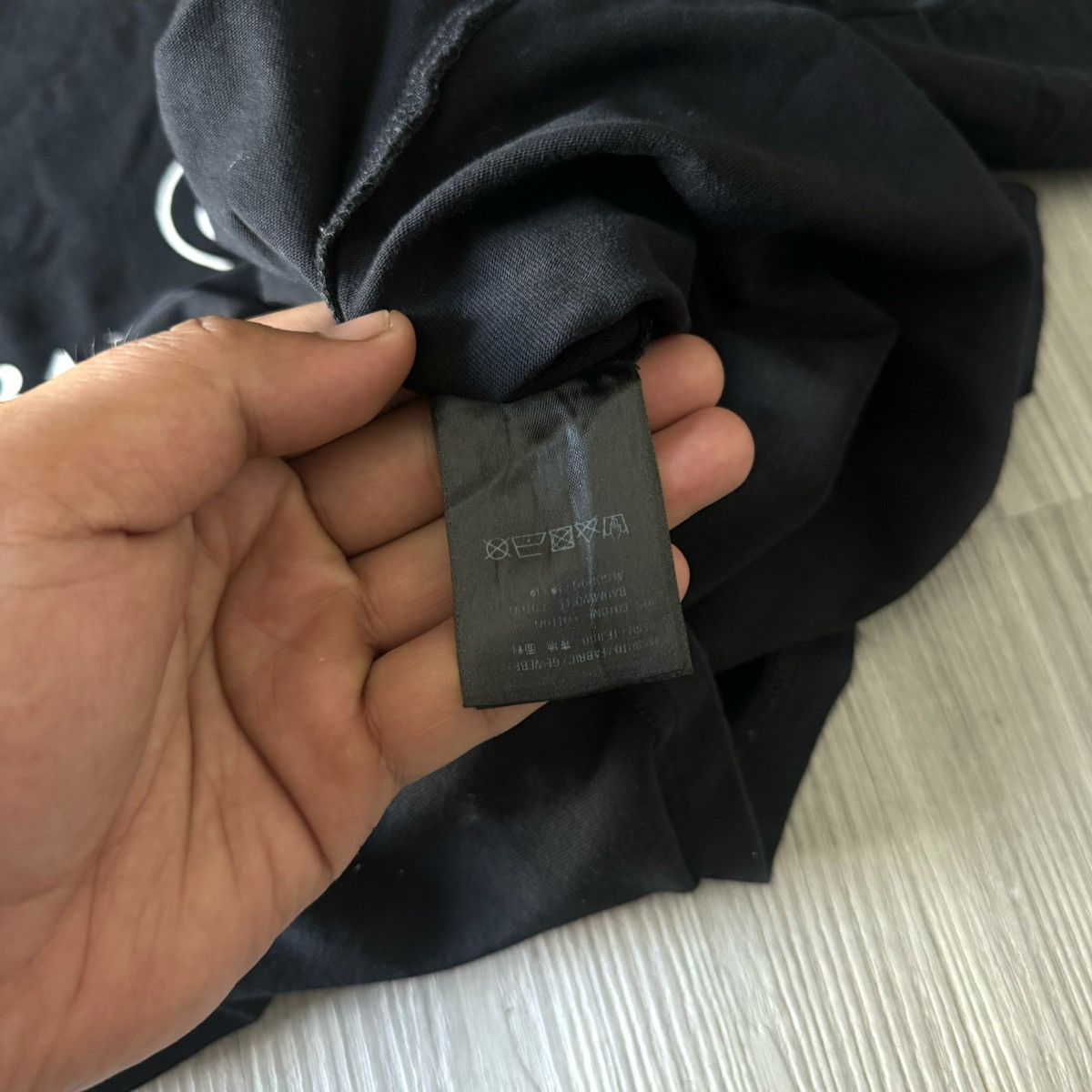 Balenciaga Balanciaga Mode T Shirt Black Size US XS / EU 42 / 0 - 6 Thumbnail