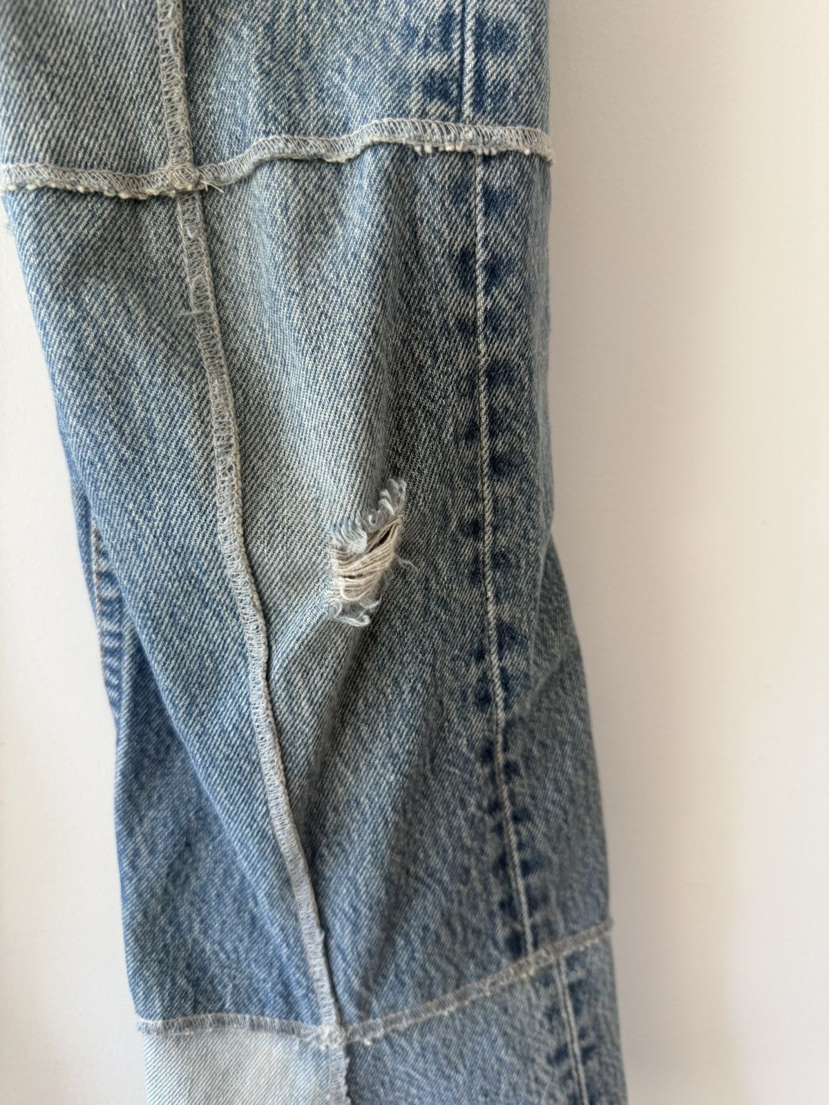 Takahiromiyashita The Soloist. the jean patchwork denim Size US 29 - 4 Thumbnail