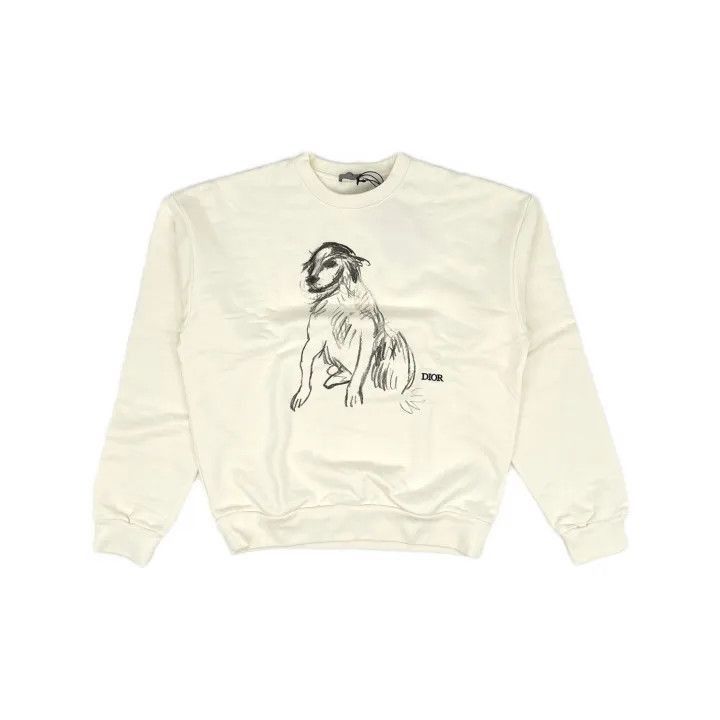 Dior Dior Dior Animal Print Crewneck Sweatshirt for Men 0079-25 Size US L / EU 52-54 / 3 - 2 Thumbnail