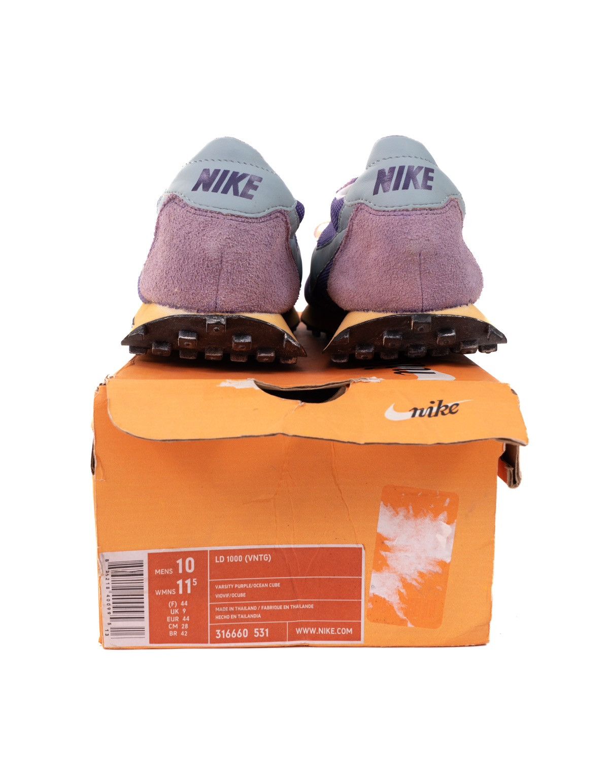 Nike Nike LD1000 Vntg (2007) DS Purple/Blue Size US 10 / EU 43 - 6 Thumbnail