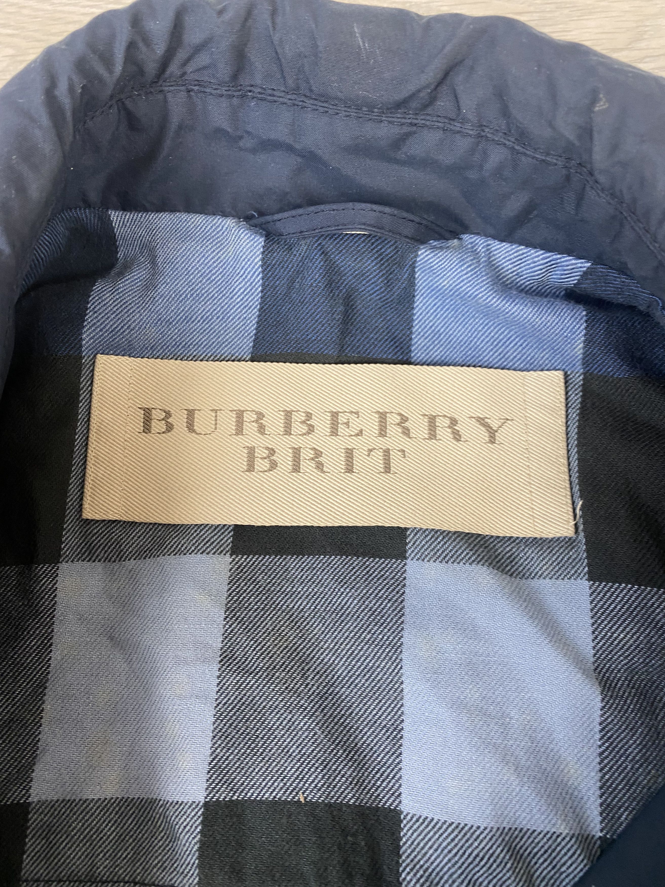 Burberry Burberry Brit Water Resistant Double Breasted Jacket Size US M / EU 48-50 / 2 - 8 Thumbnail