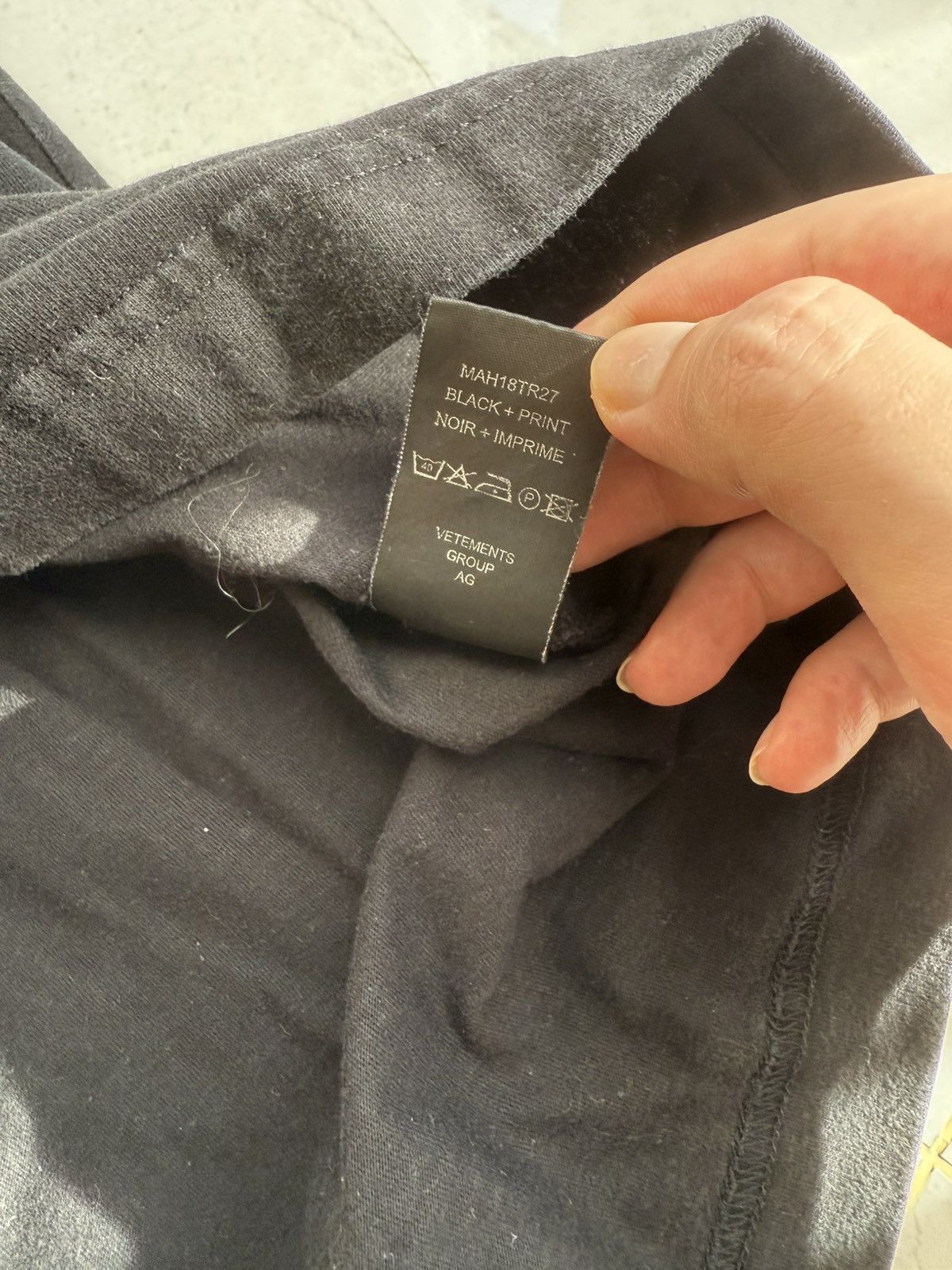 Vetements *RARE* Vetements AW18 Rammstein Tshirt Sz.S Size US S / EU 44-46 / 1 - 6 Thumbnail