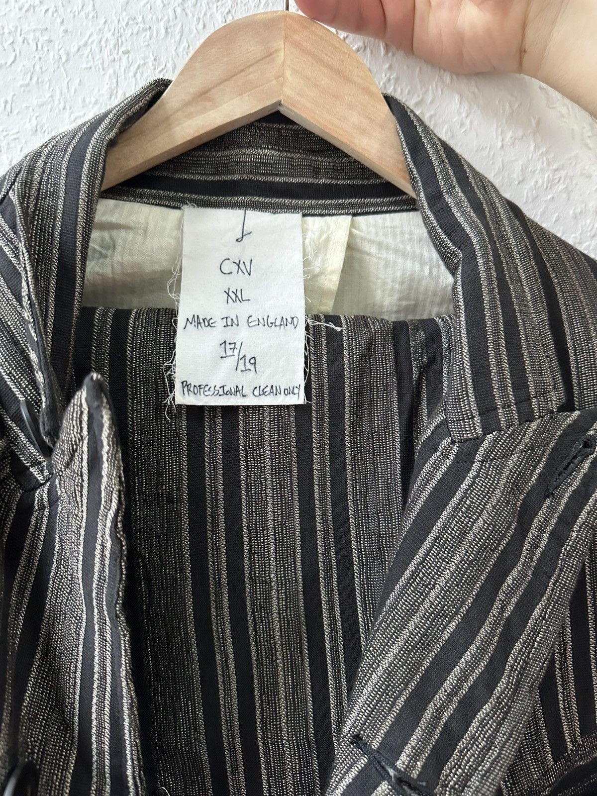 John Alexander Skelton Jonn Alexander Skelton stripes suit Size 52S - 2 Thumbnail
