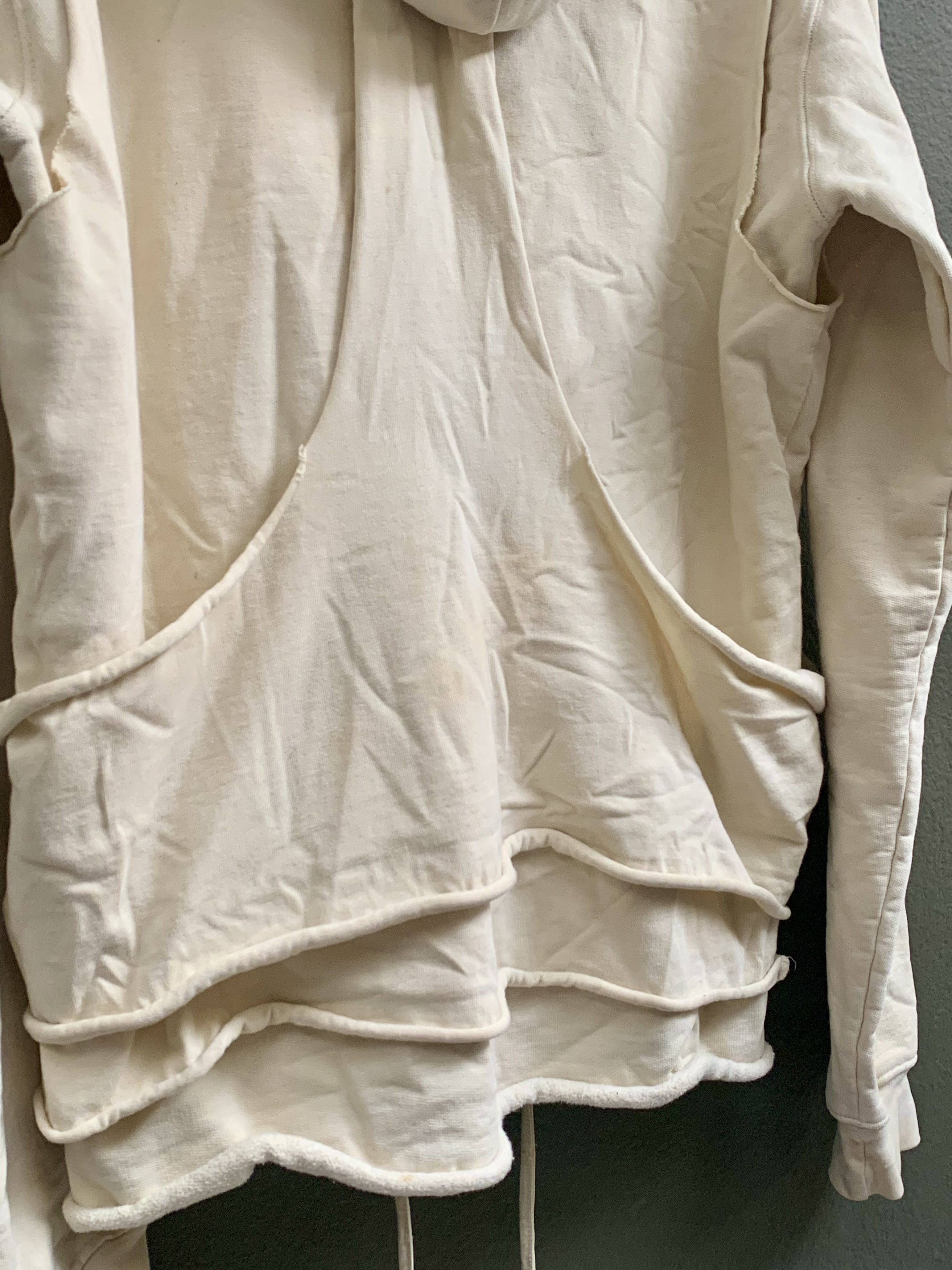 Rick Owens Rick Owens SLAB Layered Leather Hoodie Size US M / EU 48-50 / 2 - 7 Thumbnail