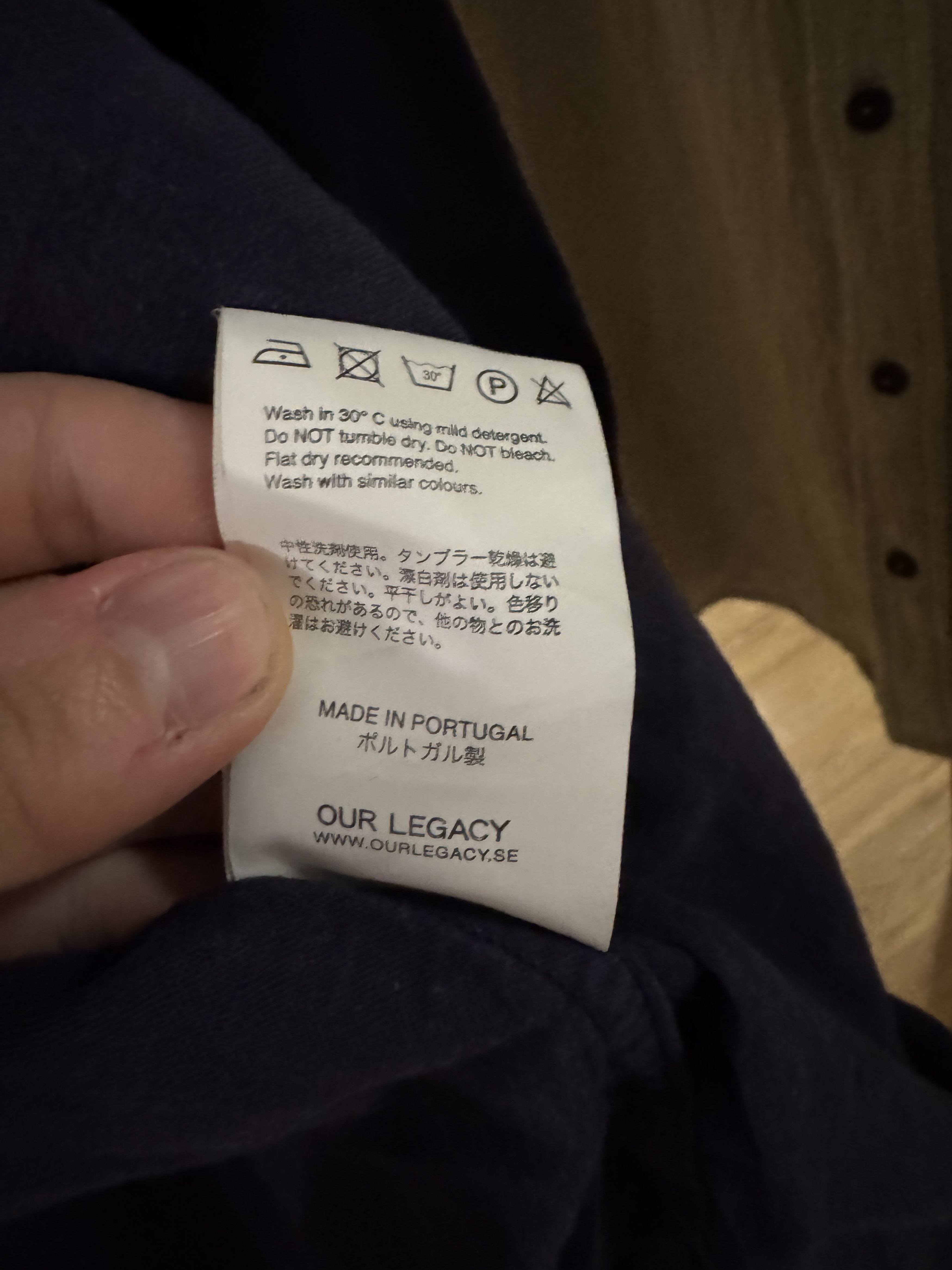 Our Legacy Our Legacy Purple Button Up Size US S / EU 44-46 / 1 - 5 Thumbnail