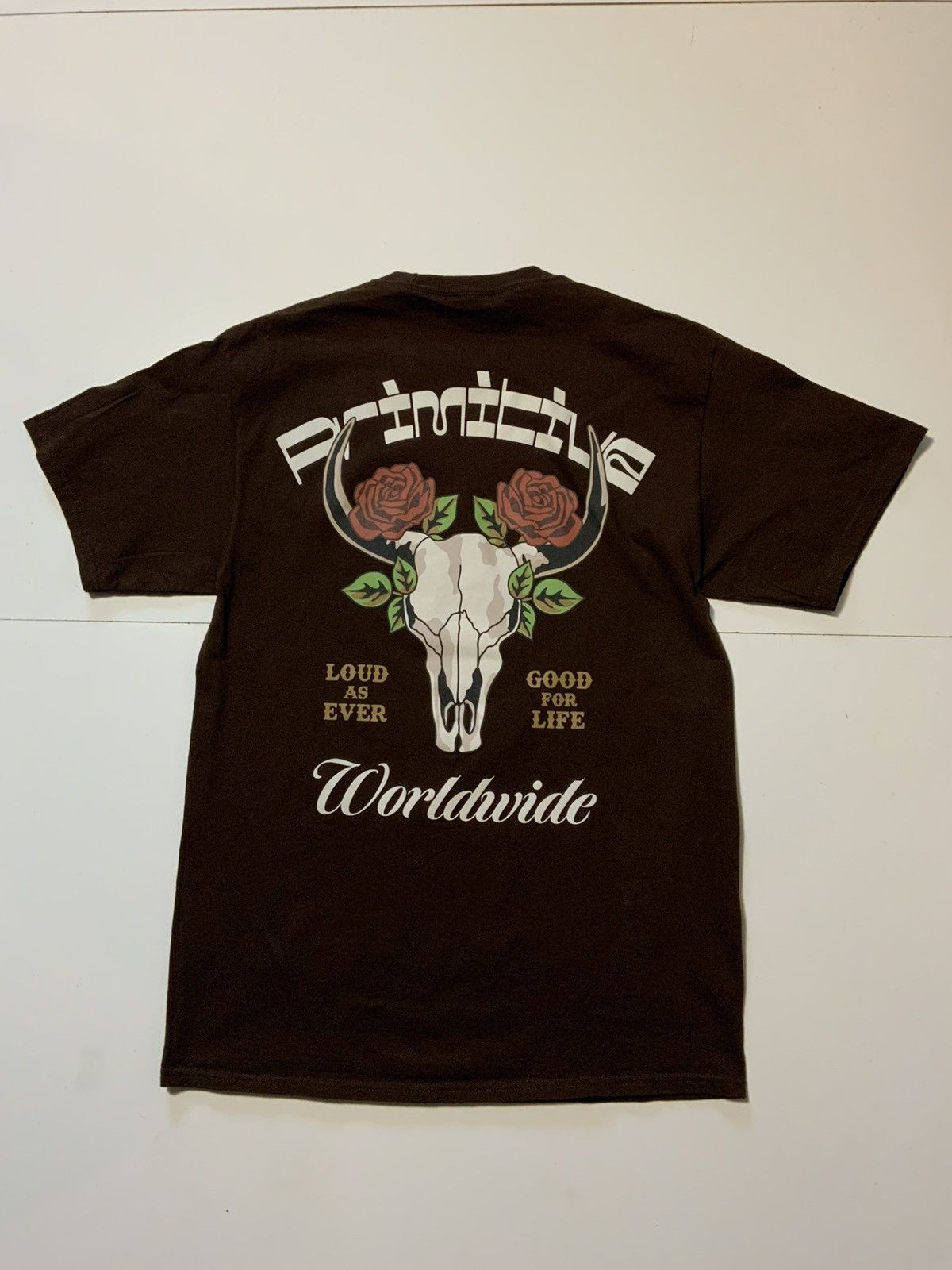 Primitive Primitive Rodeo Longhorn Bull Skull Graphic T-Shirt Size US M / EU 48-50 / 2 - 3 Thumbnail