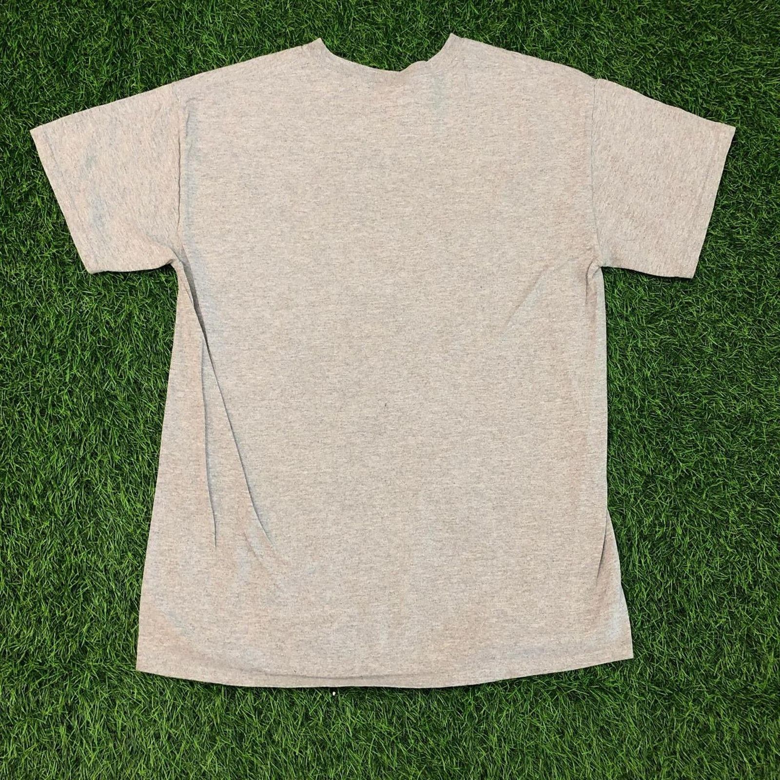 Gildan Men’s Grey Clovis North CN Bronco Tennis Graphic Tee Size US M / EU 48-50 / 2 - 2 Thumbnail