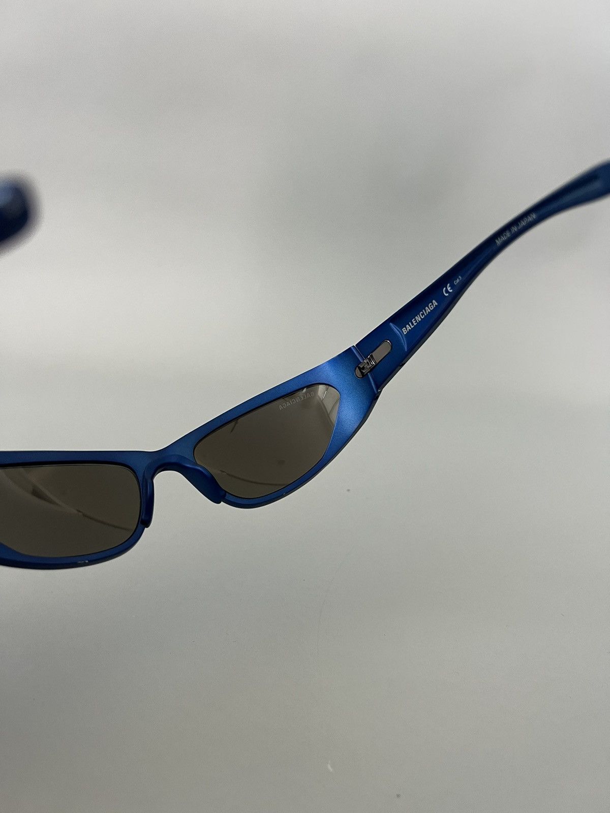 Balenciaga Balenciaga - Metal Rectangle Sunglasses Size ONE SIZE - 5 Thumbnail