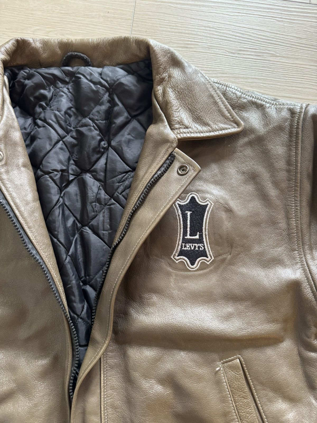 Levi's Vintage Levi Leather Jacket RARE Size US M / EU 48-50 / 2 - 3 Thumbnail
