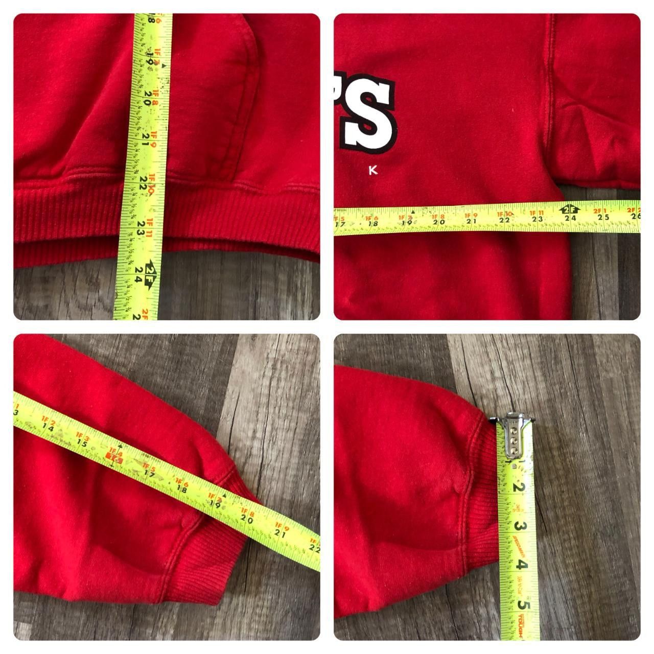 Gildan Red St. John's Hoodie, L Size US L / EU 52-54 / 3 - 5 Thumbnail