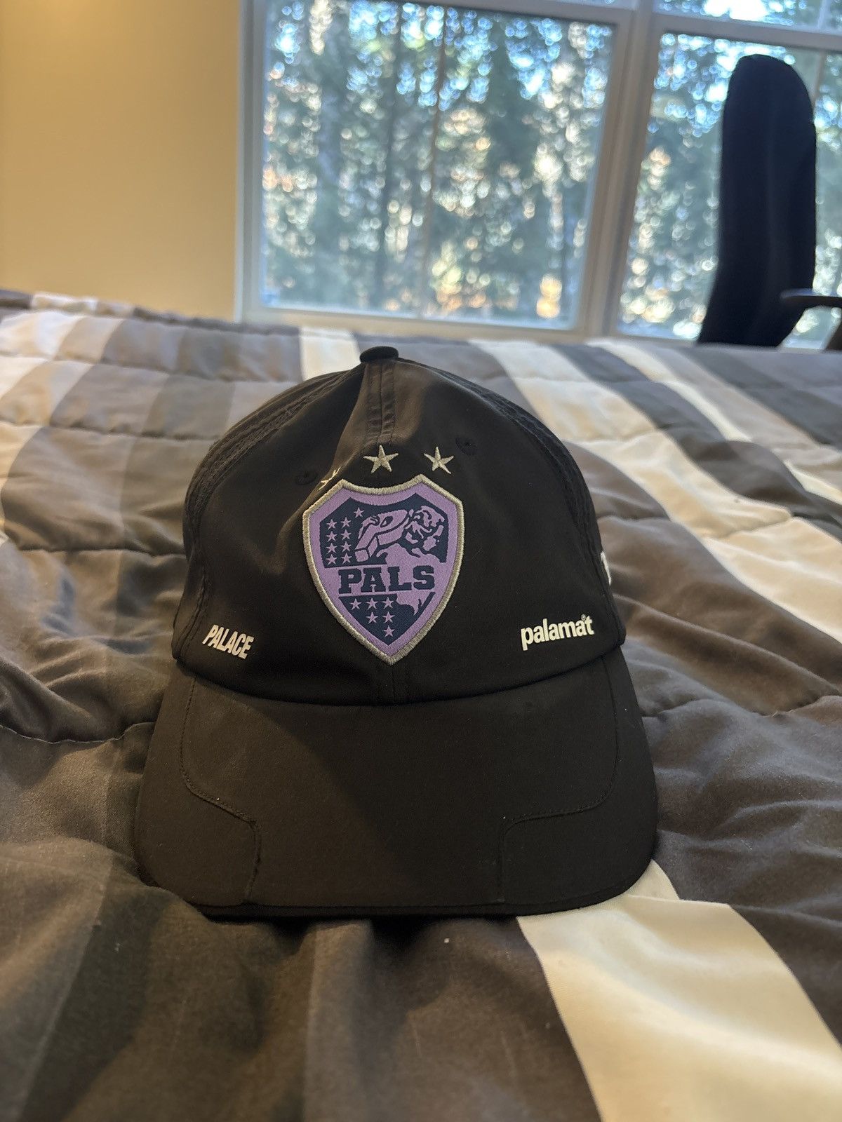 Palace Palace Palamat Shell 6-Panel Hat Black/Purple Size ONE SIZE - 1 Thumbnail