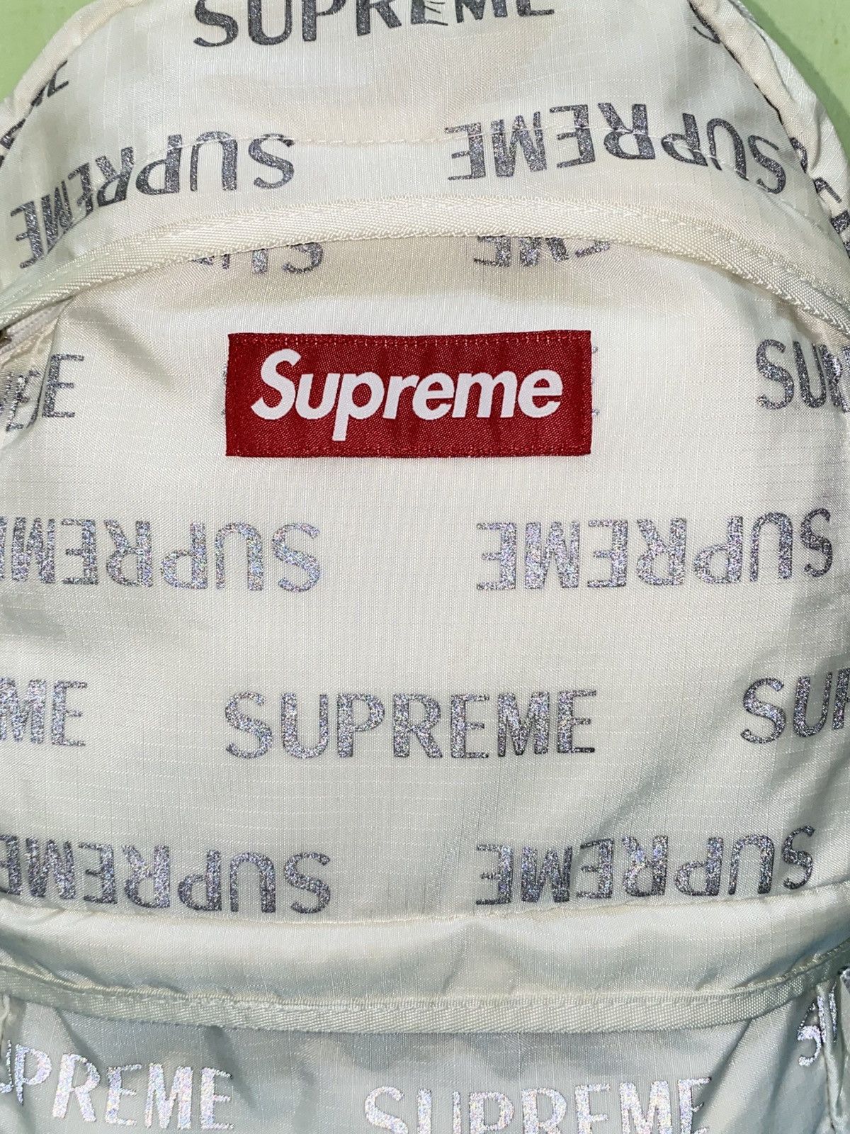 Supreme Supreme FW 16 3M Reflective Repeat Backpack Size ONE SIZE - 10 Thumbnail