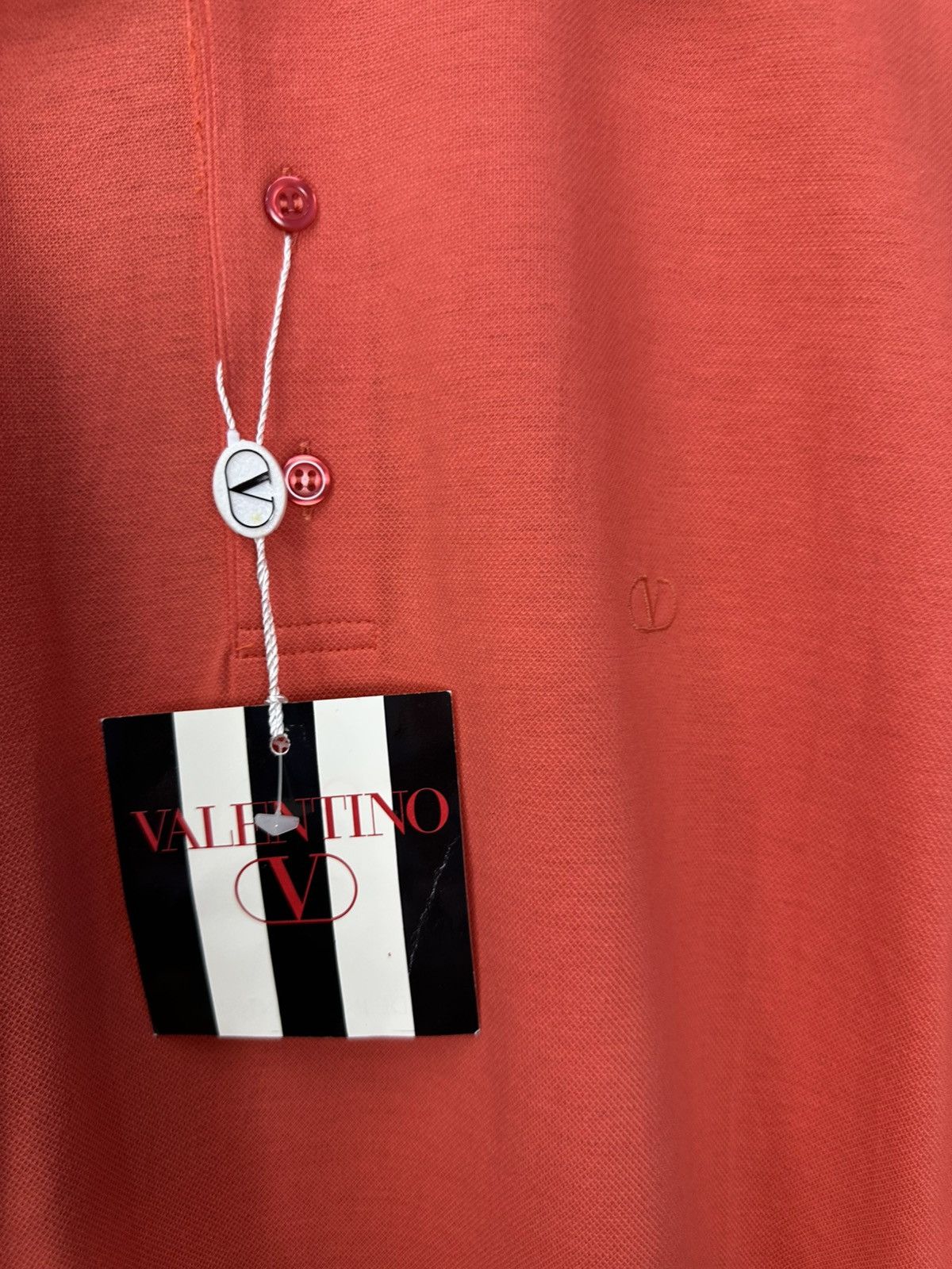Valentino Vintage Valentino Polo Tee NOS A1020 Size US M / EU 48-50 / 2 - 3 Thumbnail