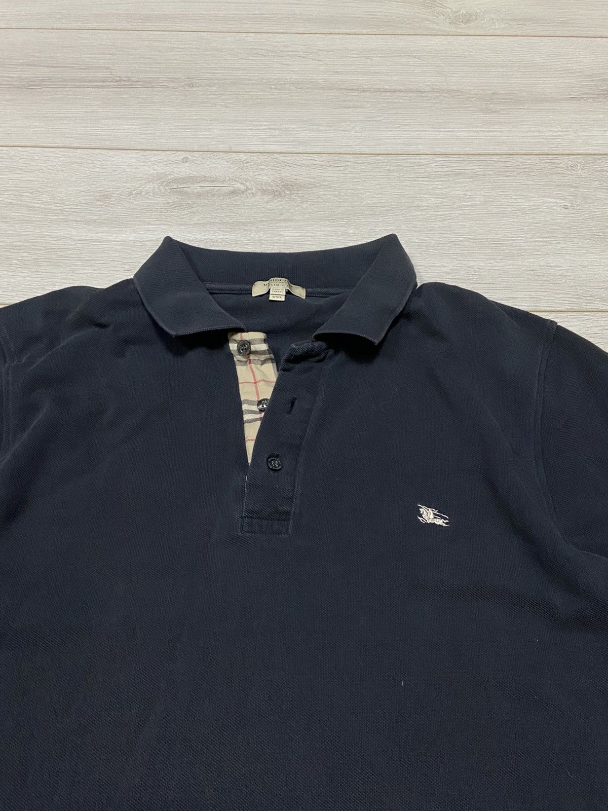 Burberry Burberry London England vintage nova check polo shirt Size US XXL / EU 58 / 5 - 3 Thumbnail