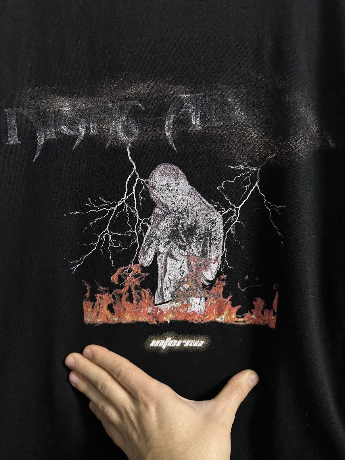 Anime × Japanese Brand Rare T-Shirt Night Addict Inferno Anima. Size US M / EU 48-50 / 2 - 2 Thumbnail