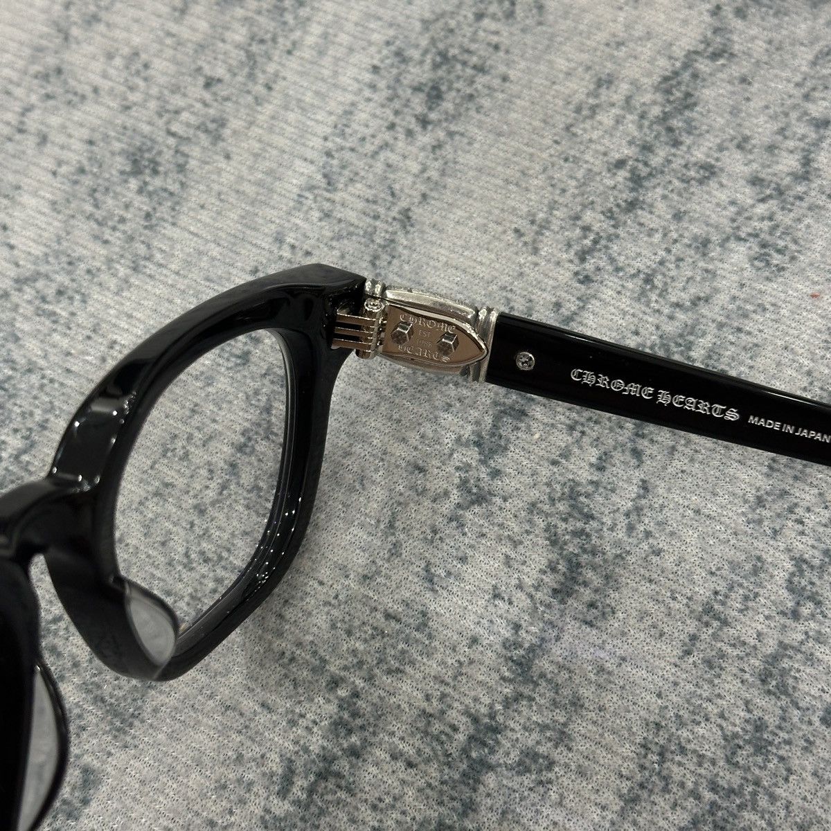 Chrome Hearts CHROME HEARTS WELL HELL YEAH BLACK EYEGLASSES Size ONE SIZE - 6 Thumbnail