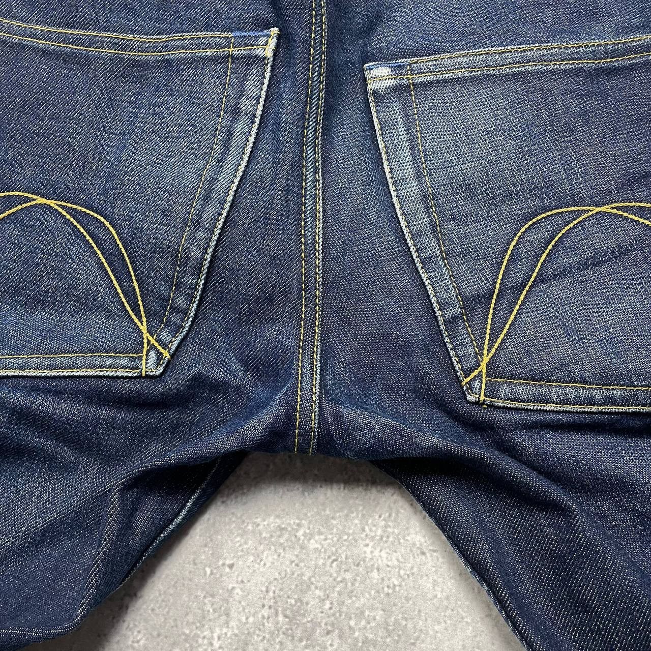 Japanese Brand Joe & Co Collier 14.5 oz Japanese Blue Selvedge Jeans W30 Size US 30 / EU 46 - 25 Thumbnail