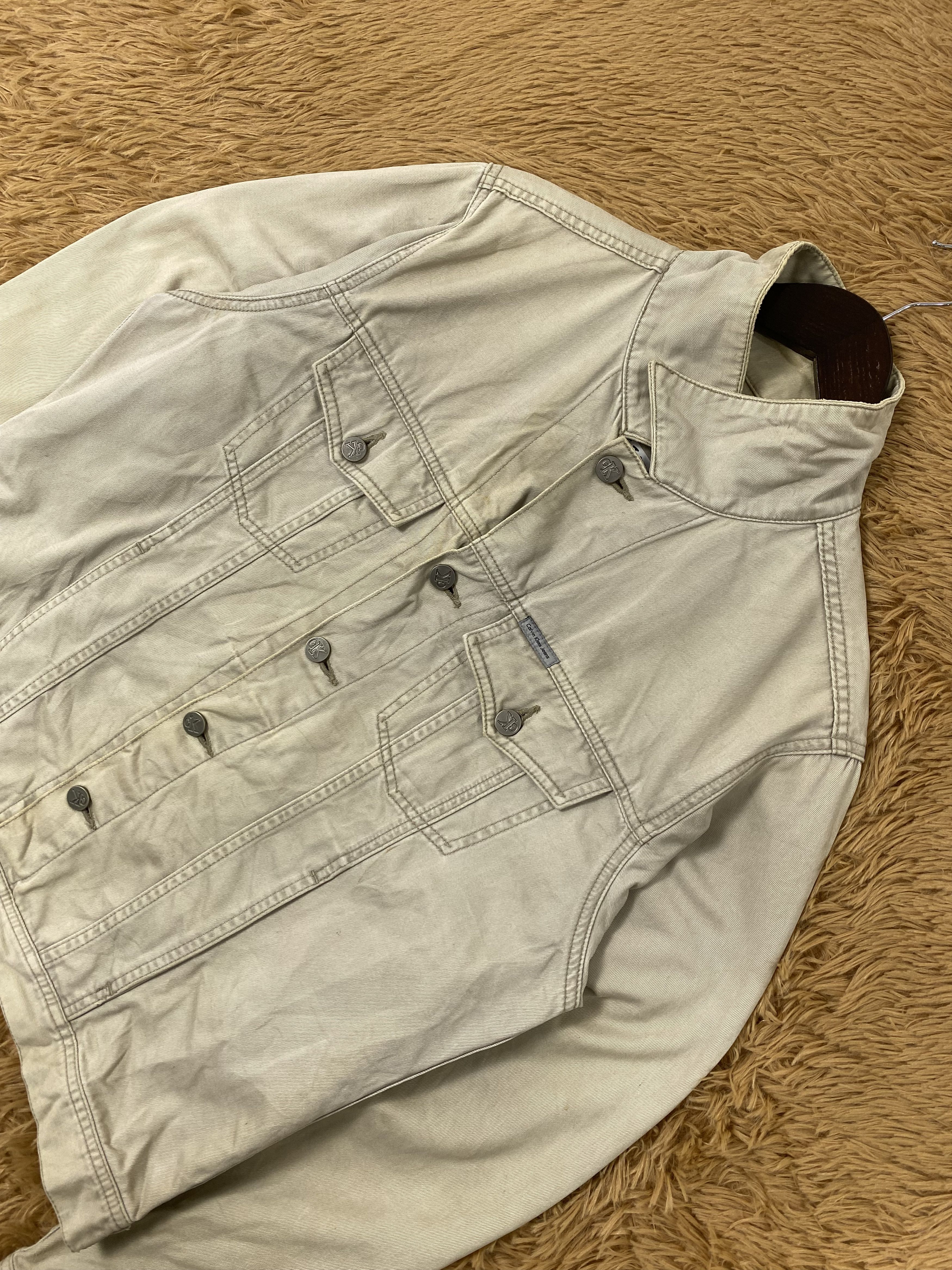 Calvin Klein × Vintage Vintage Calvin Klein Button Jacket Size US S / EU 44-46 / 1 - 2 Thumbnail
