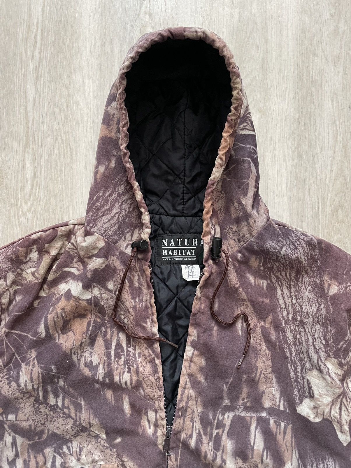 Mossy Oaks Vintage Mossy Oak Camo Softshell Bomber W/ Hood Sz XL Size US XL / EU 56 / 4 - 2 Thumbnail