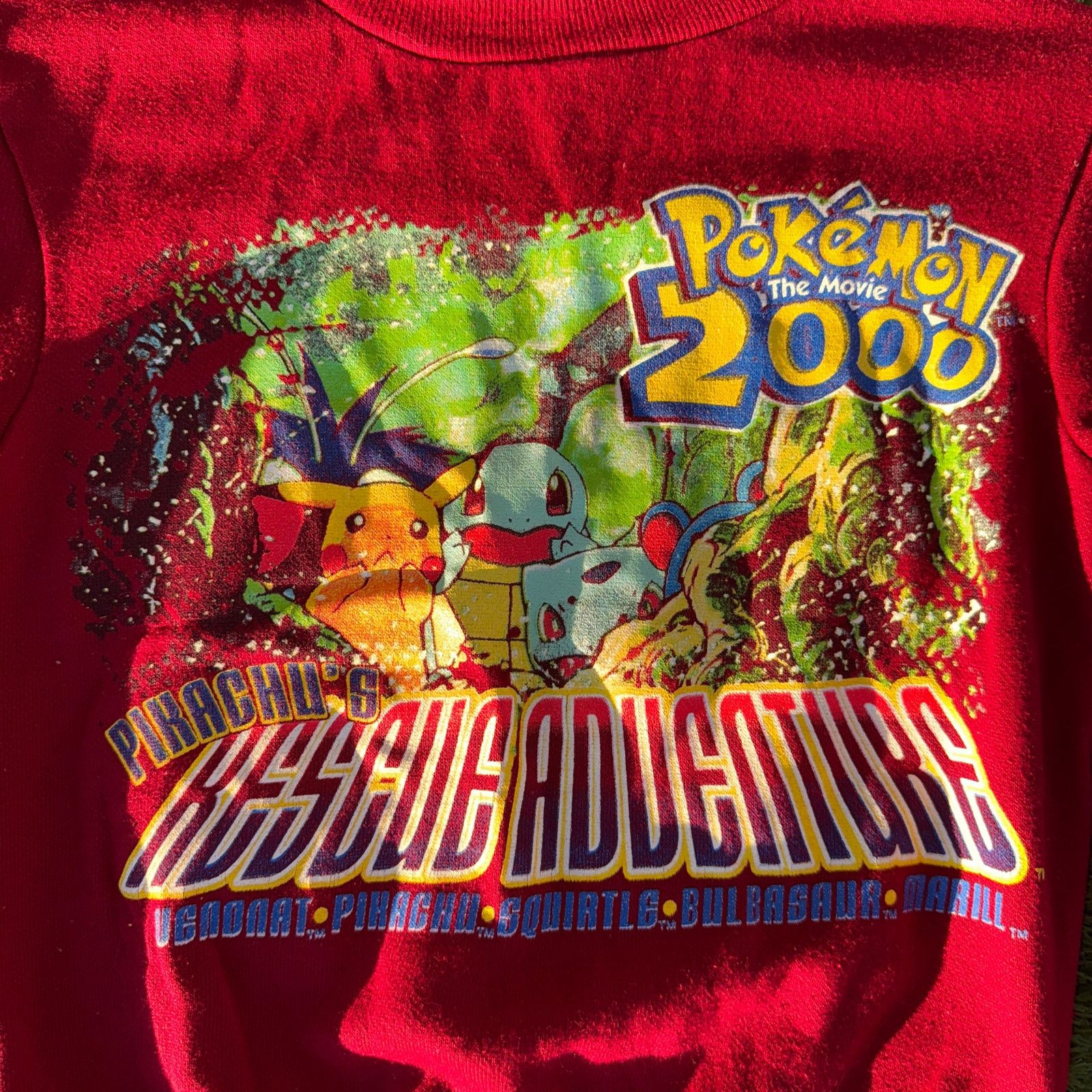 Nintendo Official Nintendo Pokémon the Movie 2000 Kid’s Sweatshirt Size US XXS / EU 40 - 2 Thumbnail
