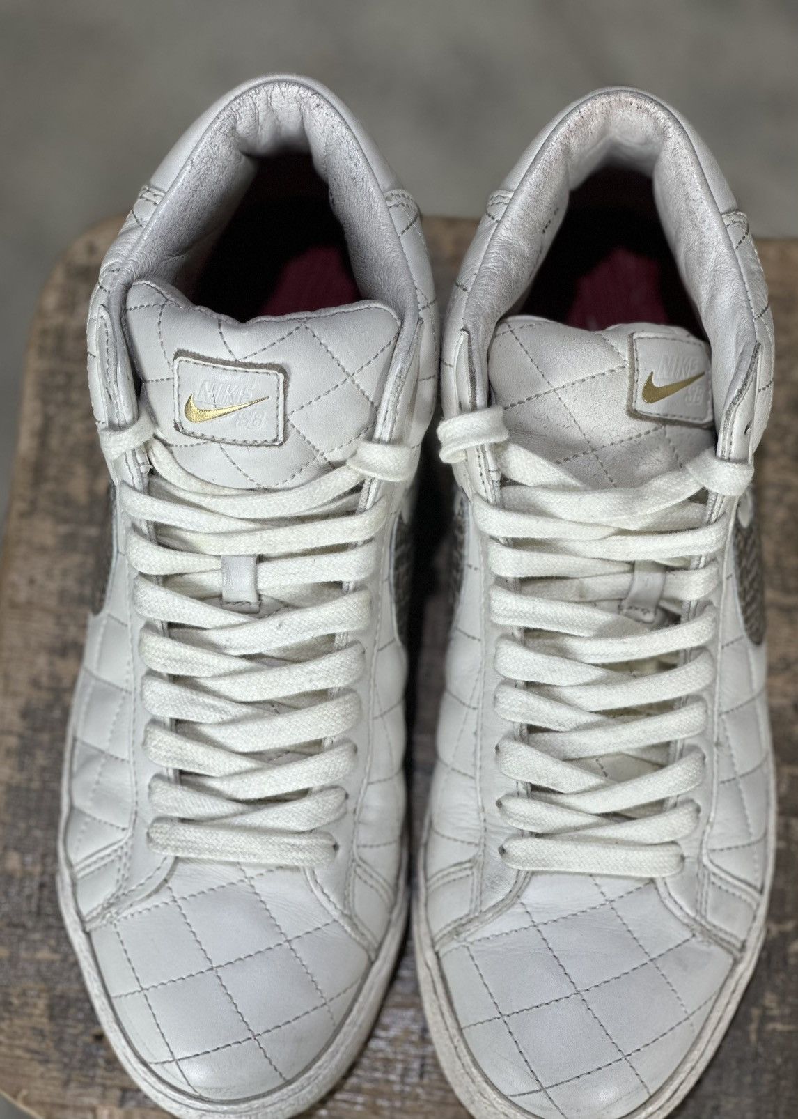 Nike × Supreme Nike SB Blazer x Supreme Sail 2006 Size US 10.5 / EU 43-44 - 5 Thumbnail