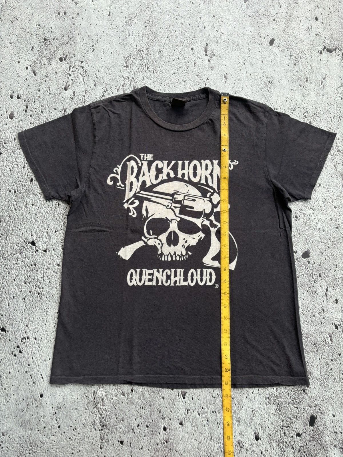 QUENCHLOUD Japanese Quenchloud back horn skull tshirt Size US M / EU 48-50 / 2 - 9 Thumbnail