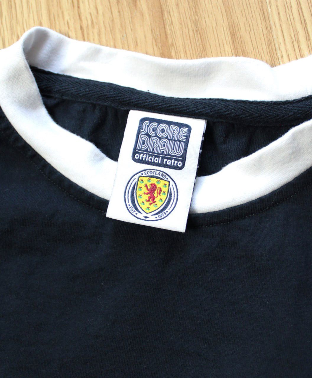 Vintage 🔥 1960s Scotland Retro Long Sleeve Jersey Shirt Score Draw Size US XL / EU 56 / 4 - 3 Thumbnail