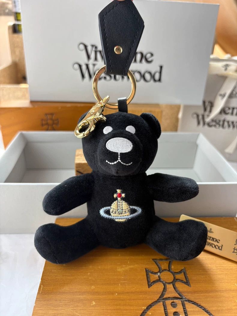 Vivienne Westwood Vivienne Westwood size os Fur Bear Keychain Pendant Size ONE SIZE - 1 Thumbnail