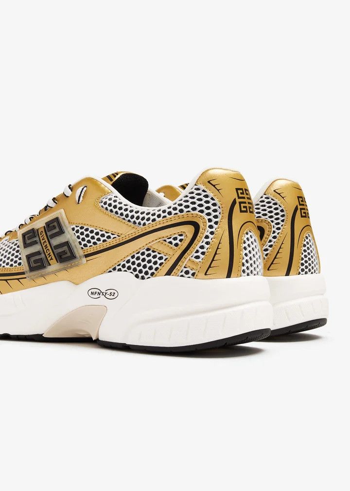 Givenchy o1lv12m1025 Nenty 52 Low Top Runners in Yellow Size US 10 / EU 43 - 4 Thumbnail