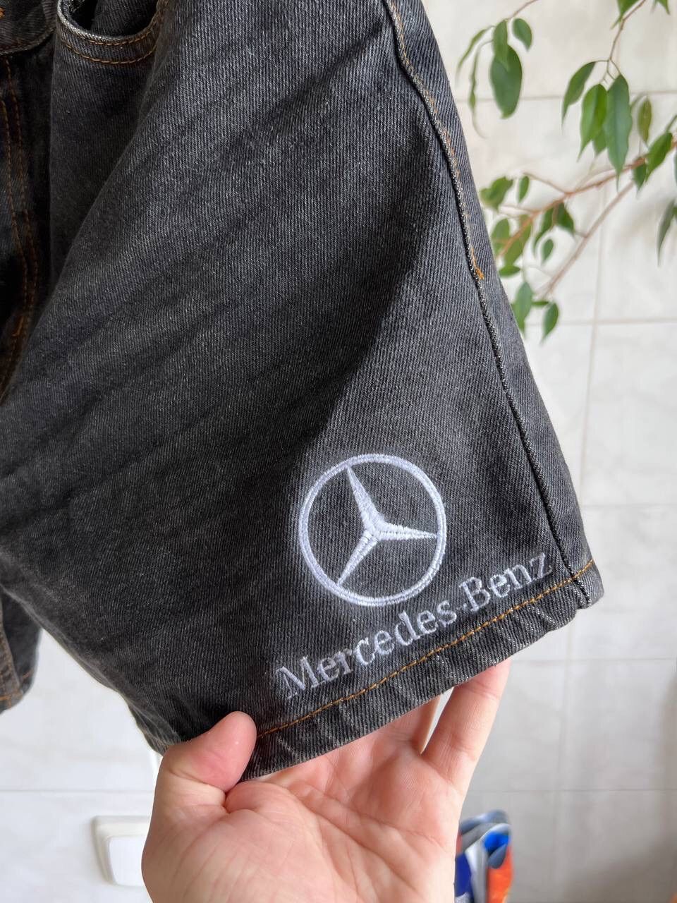 Mercedes-Benz × Vintage Vintage Mercedes Benz Denim Jeans Shorts Size US 32 / EU 48 - 3 Thumbnail