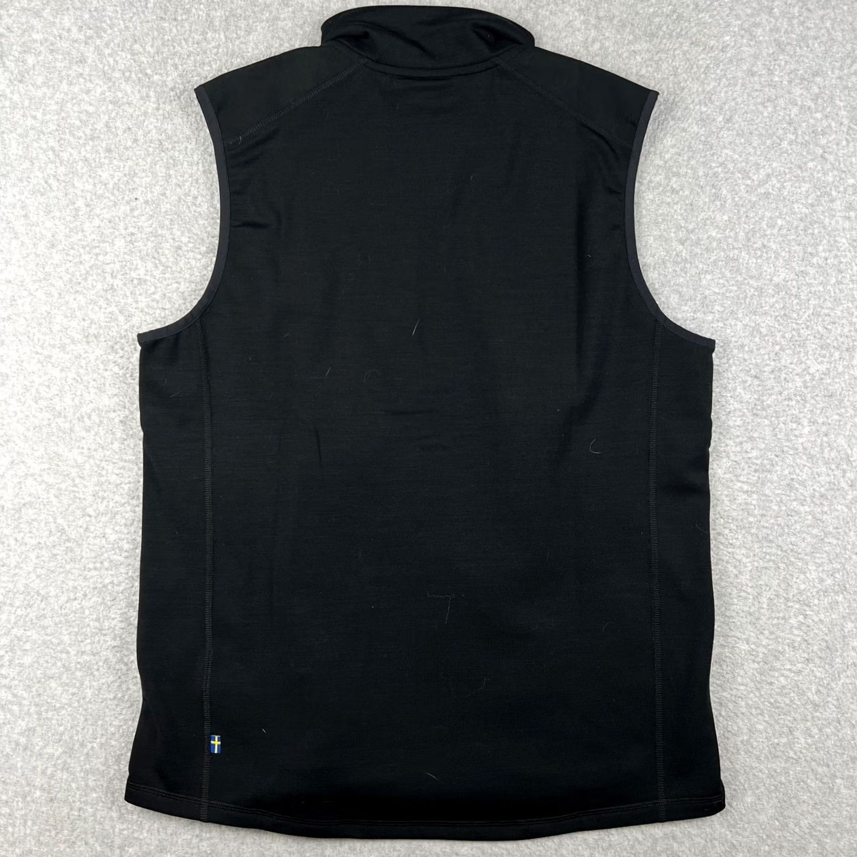 Vintage Fjallraven Keb Fleece Vest Mens Large Black Wool Full Zip Hiking Jacket Outdoors Size US L / EU 52-54 / 3 - 2 Thumbnail