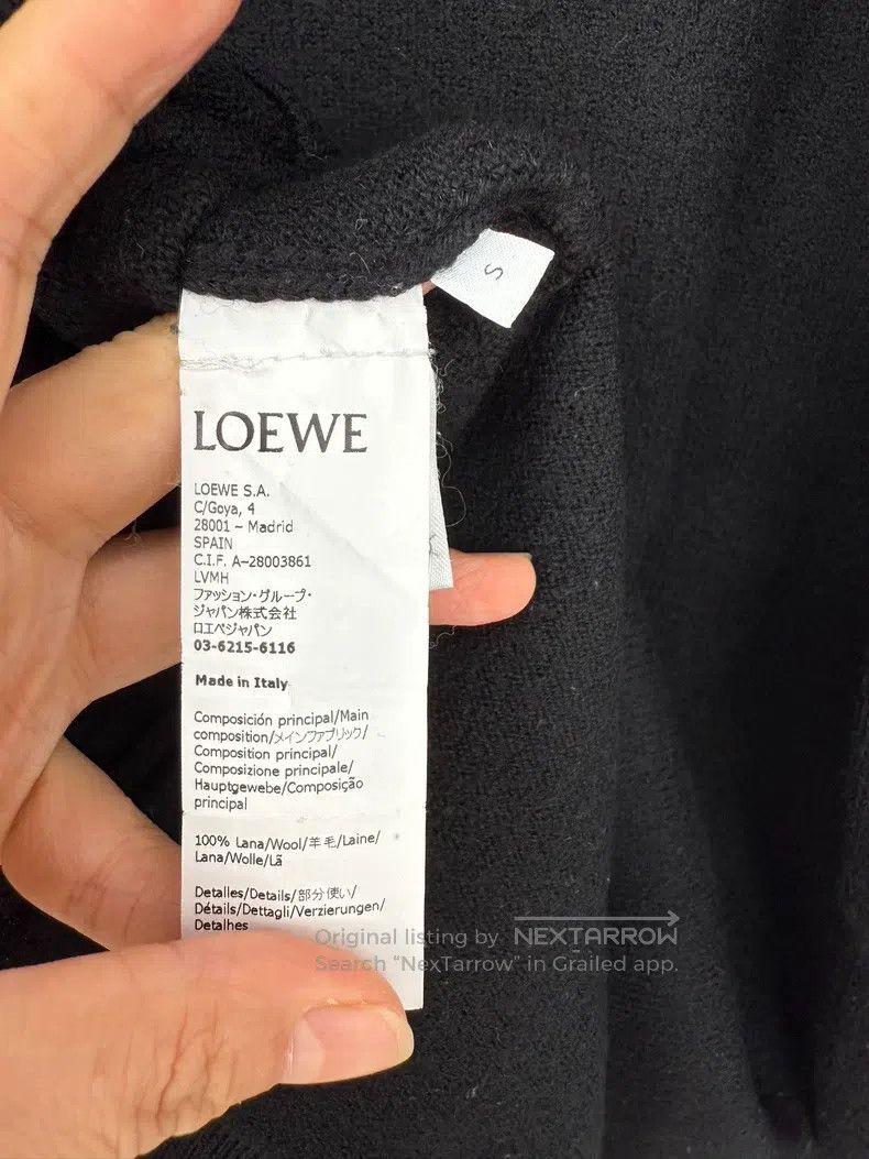 Loewe Loewe Wool Jacquard Crewneck Knit Sweater Size S / US 4 / IT 40 - 8 Thumbnail