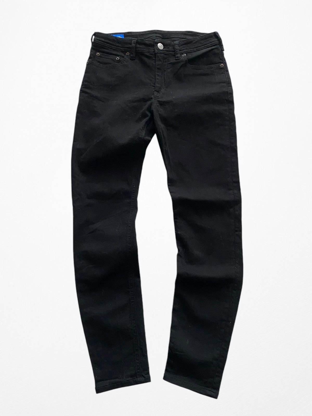 Acne Bla Konst Black High outlet Rise Skinny Jeans 27