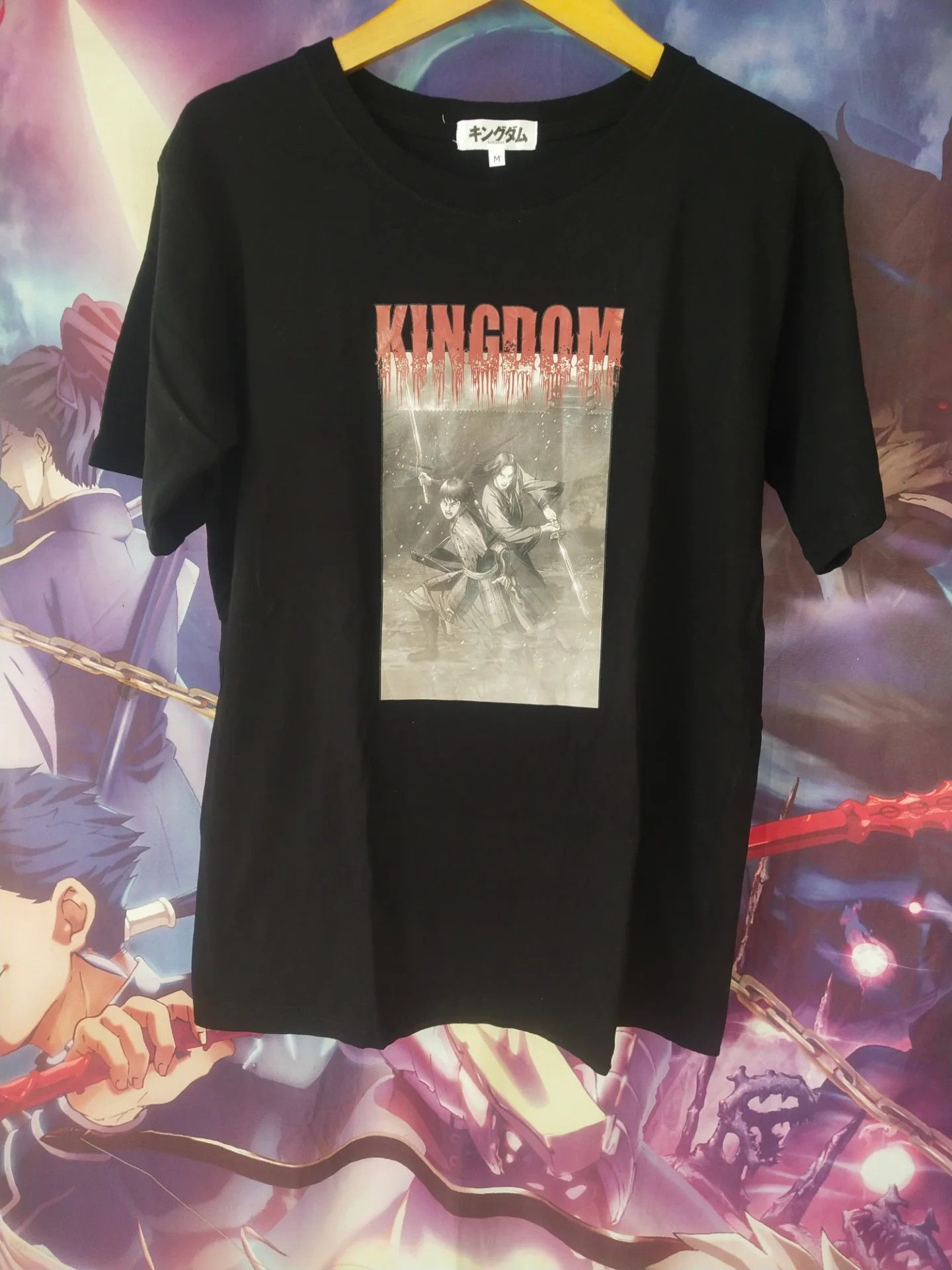 Anime Kingdom Fighting Stance Art Anime Tee Size US M / EU 48-50 / 2 - 1 Thumbnail