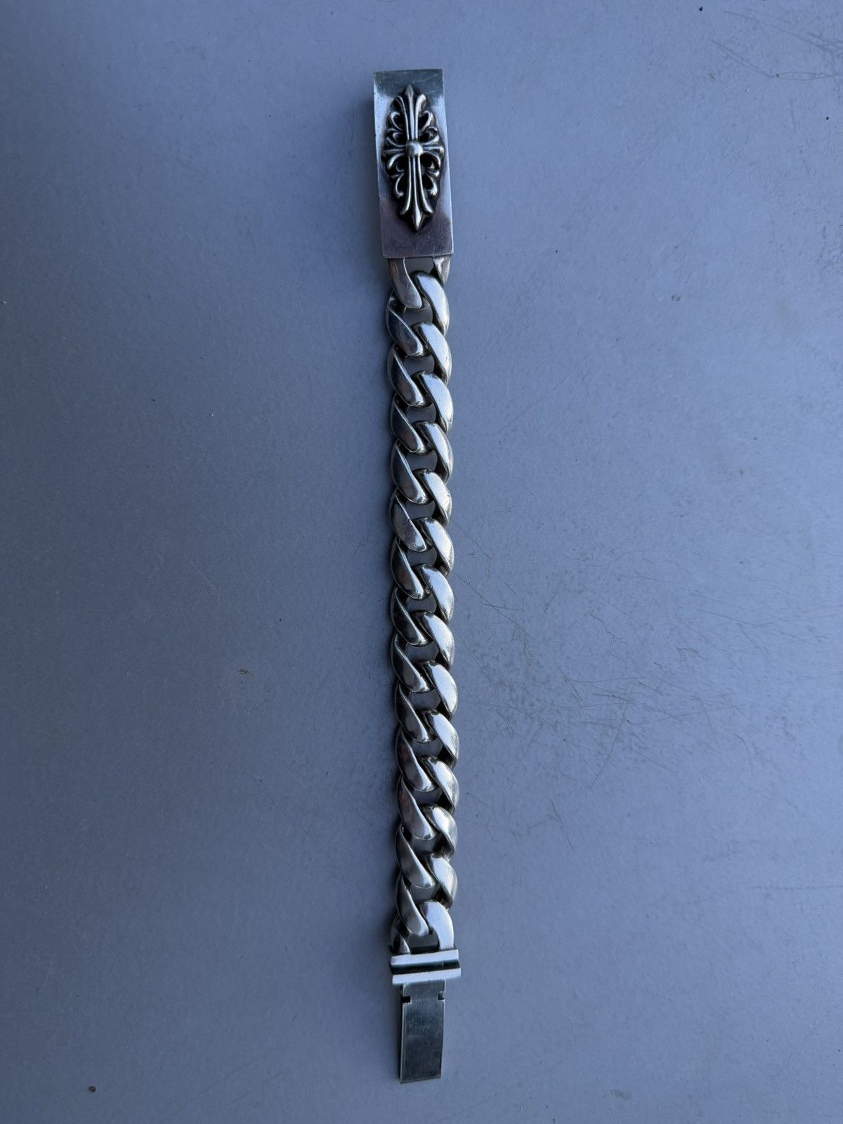 Chrome Hearts Chrome Hearts Floral ID Bracelet 8.25in - pre-owned Size ONE SIZE - 1 Thumbnail