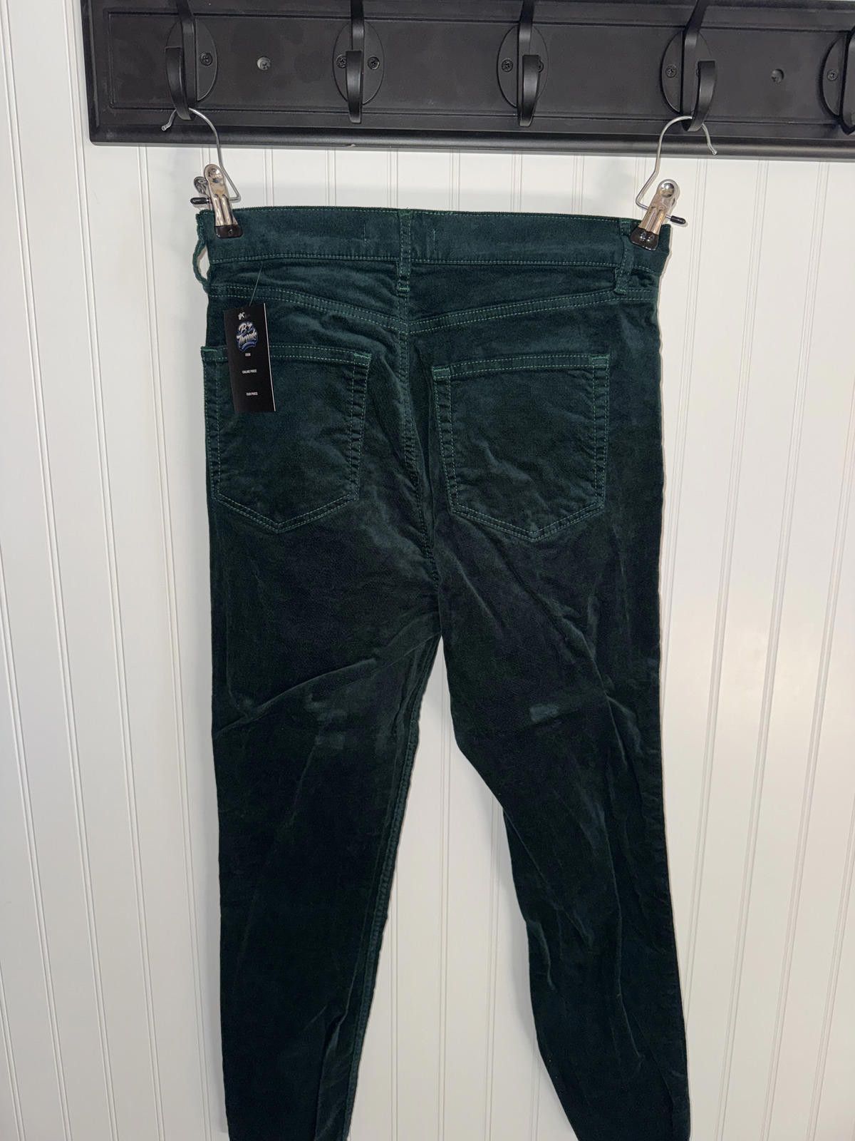 Other LOFT Green Velvet Pants Size 6 Size 28" / US 6 / IT 42 - 2 Thumbnail