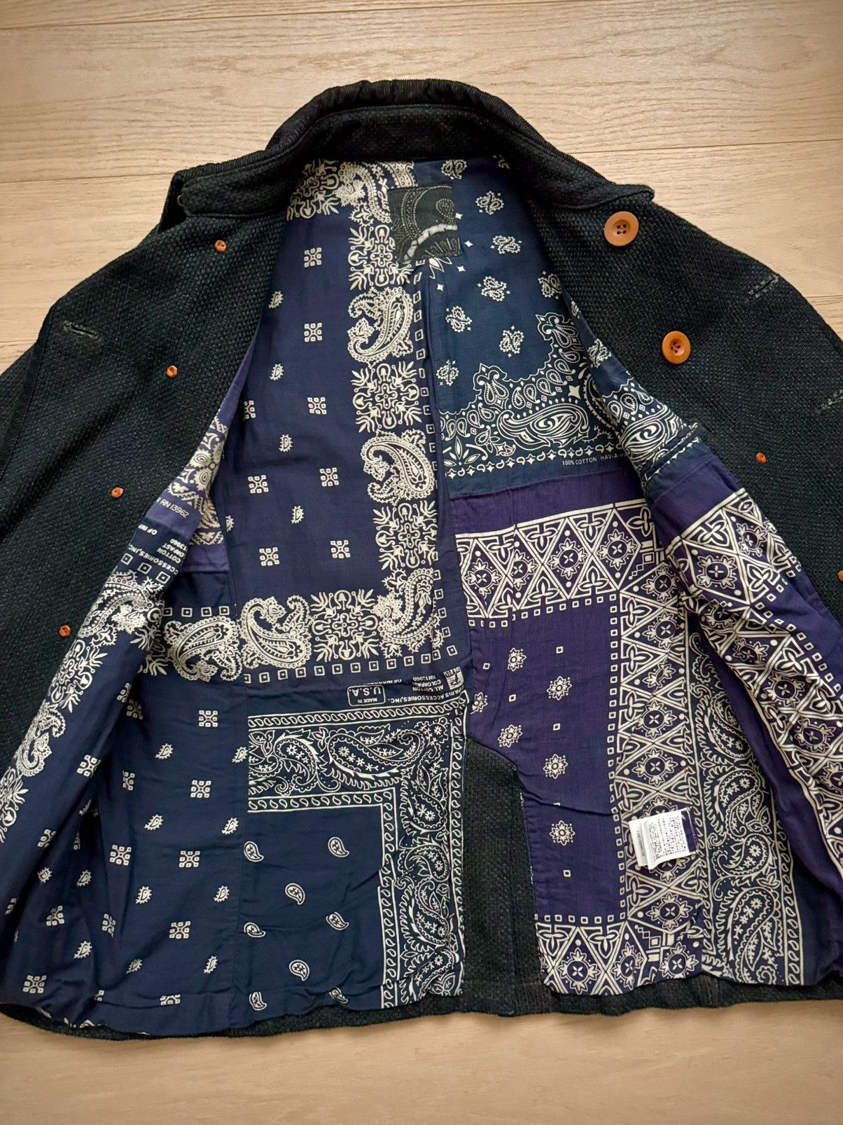 Visvim Visvim ICT Lieutenant Matoi Jacket (Natural Dye) (First Gen) Size US M / EU 48-50 / 2 - 6 Thumbnail