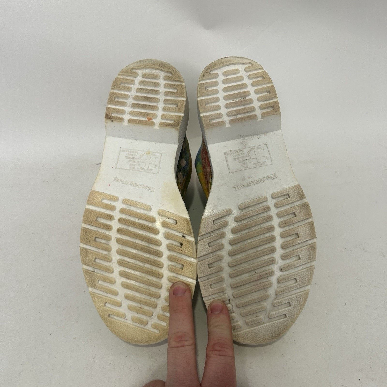 Dr. Martens Dr. Martens Women's Page Boots “Pastel Tie-Dye” Size US 6 / IT 36 - 7 Thumbnail