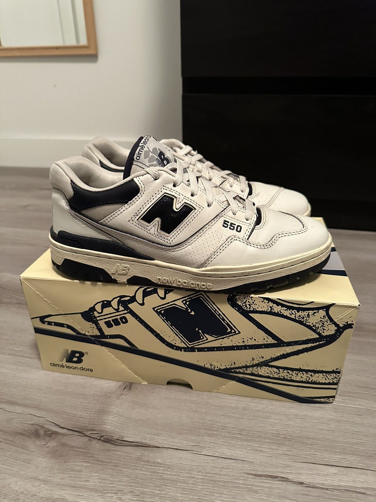 Aime Leon Dore × New Balance Aime Leon Dore x New Balance 550 Size US 8.5 / EU 41-42 - 2 Thumbnail
