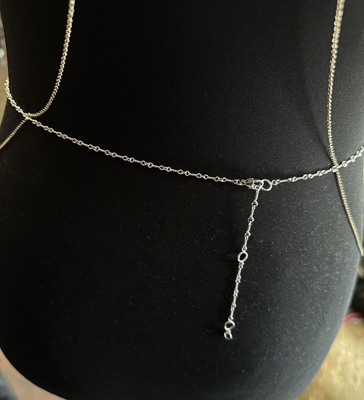 Chrome Hearts CHROME HEARTS WHITE GOLD BELLY CHAIN Size ONE SIZE - 6 Thumbnail