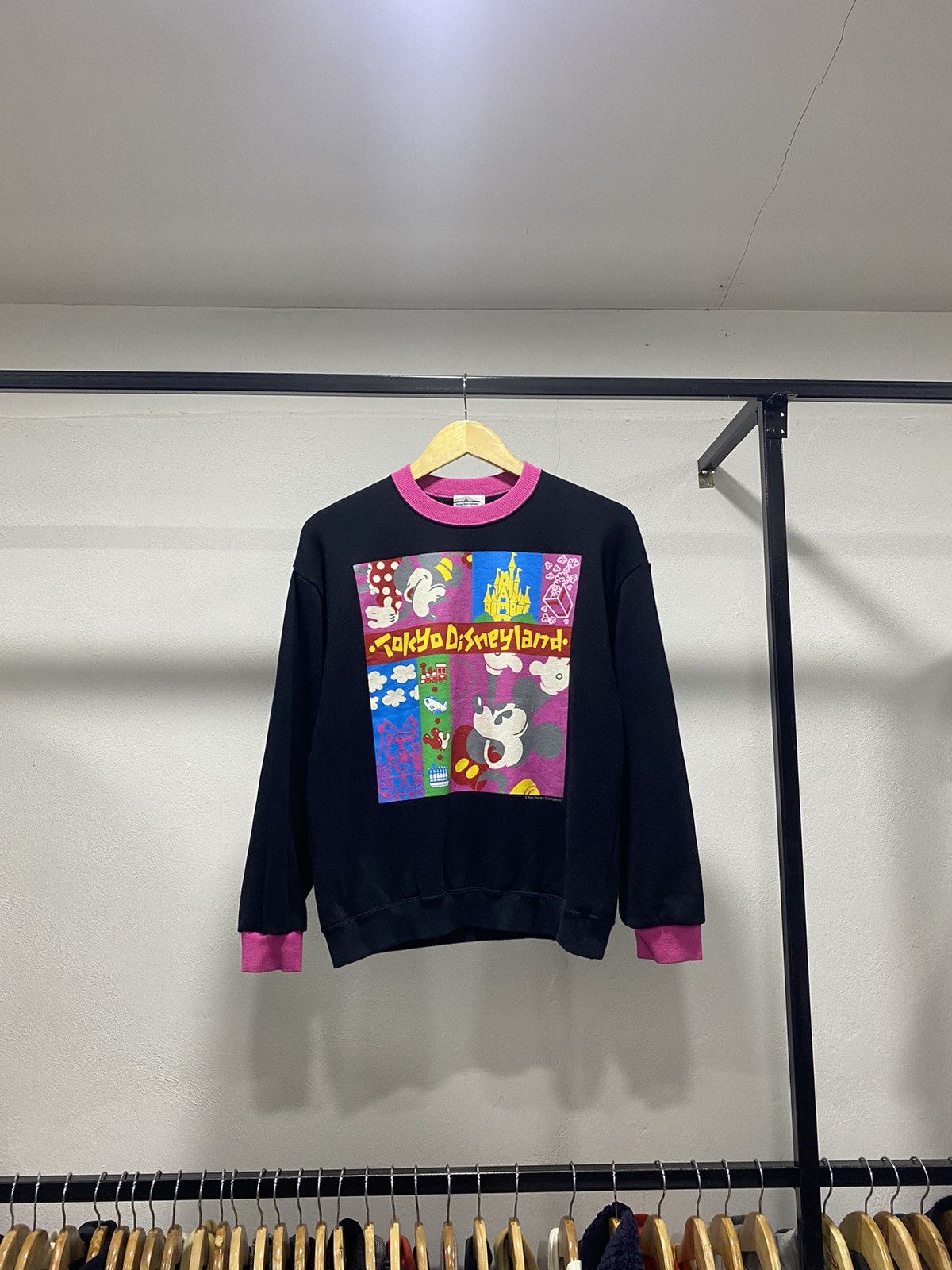 Disney × Vintage 💥Vintage Tokyo Disneyland Sweatshirt Print 90s Size S / US 4 / IT 40 - 5 Thumbnail